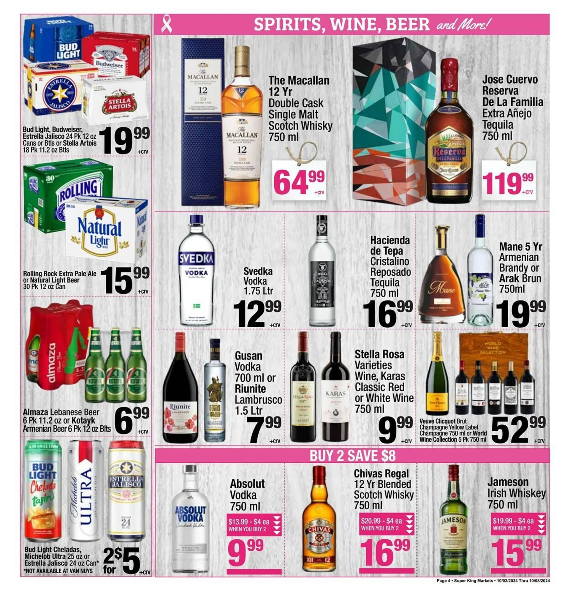 Weekly ad Super King Markets Weekly Ad from October 2 to October 8 2024 - Page 4