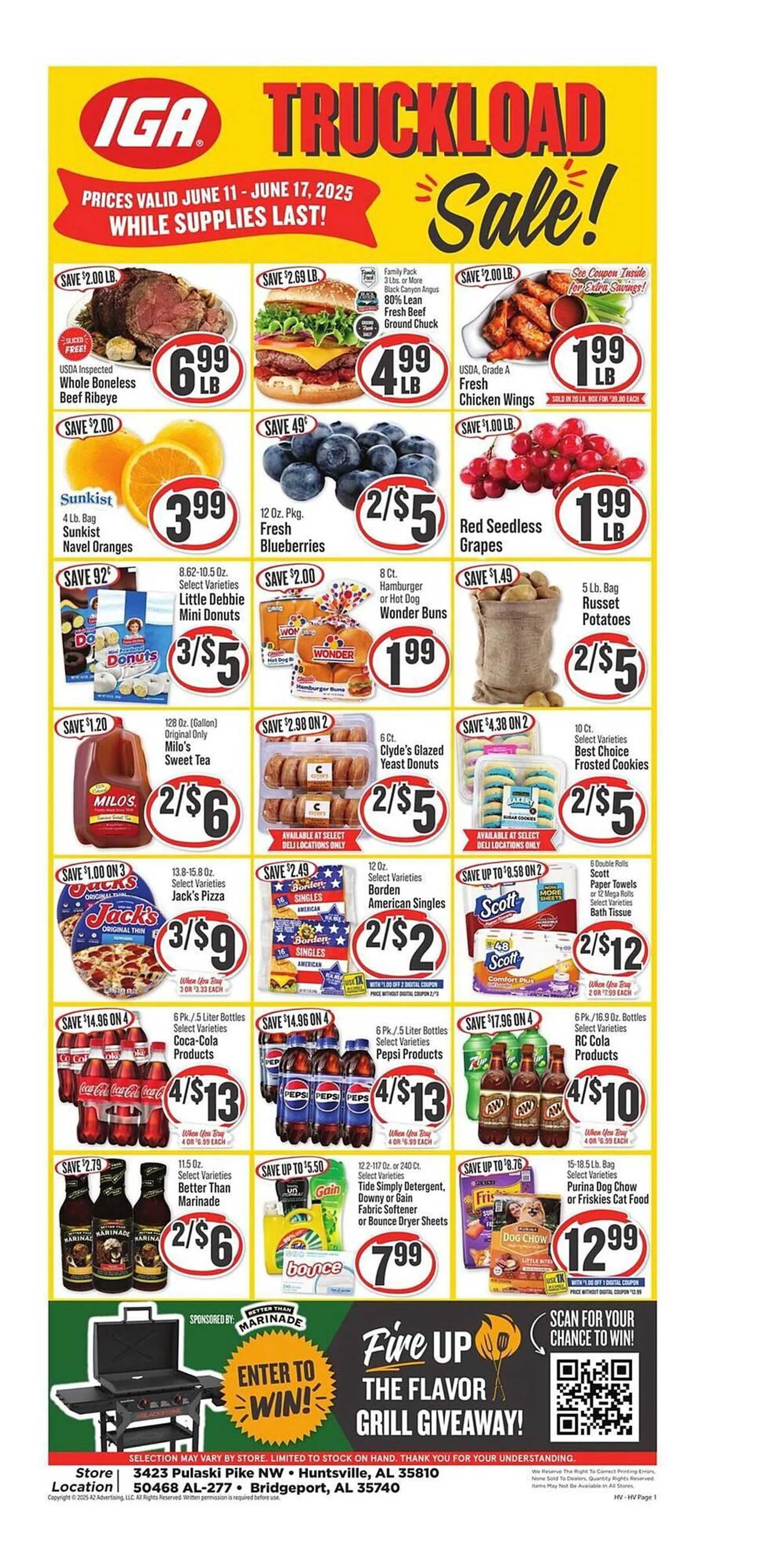Weekly ad IGA Weekly Ad from June 11 to June 17 2025 - Page 1