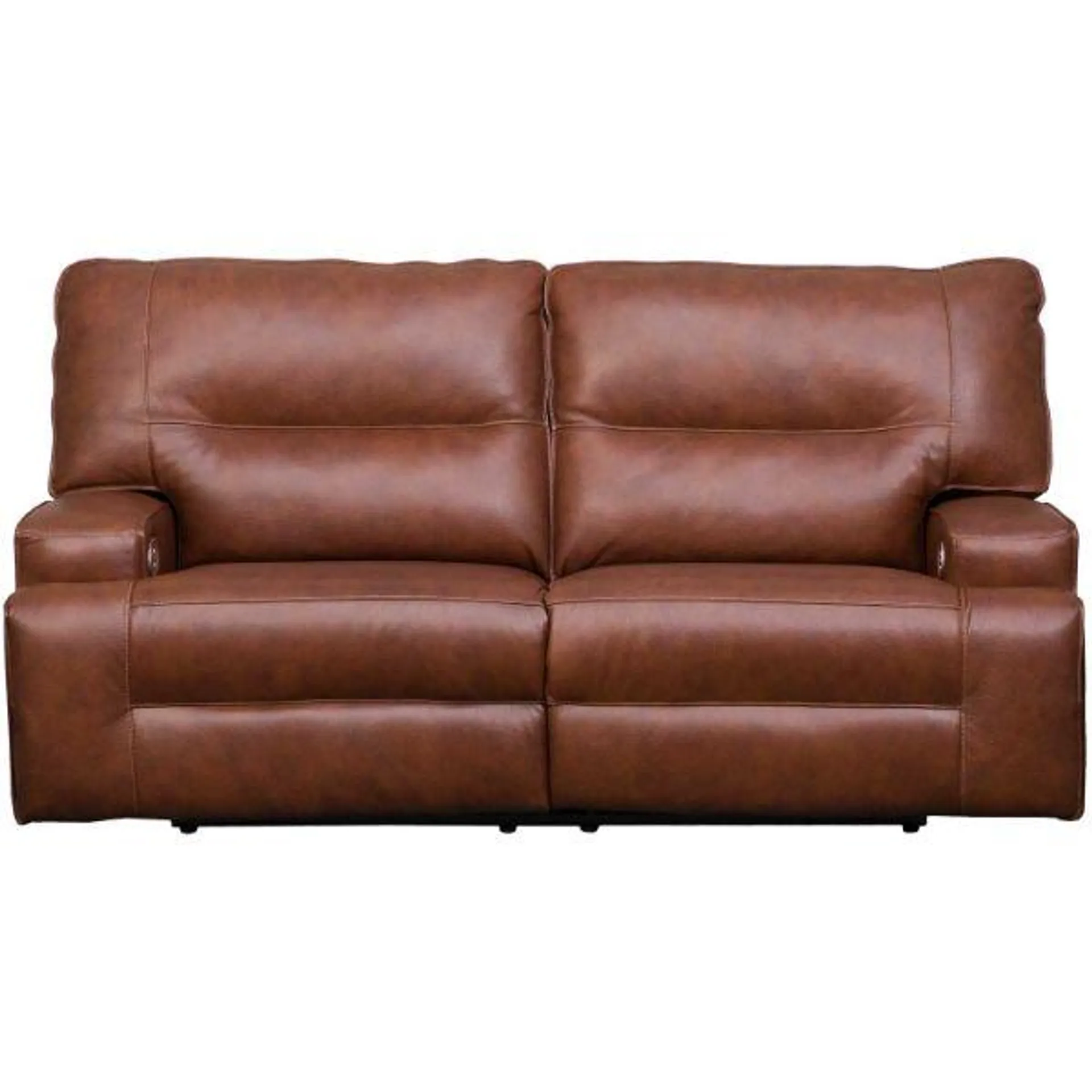 Francesca Leather Dual Power Reclining Sofa