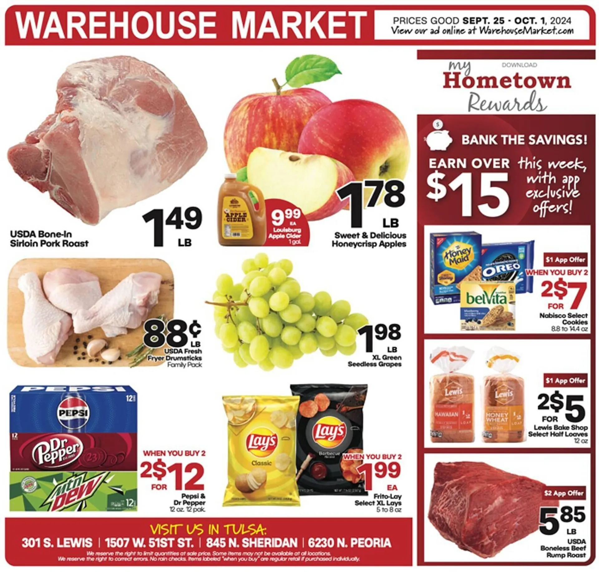 Warehouse Market Weekly Ad - 1