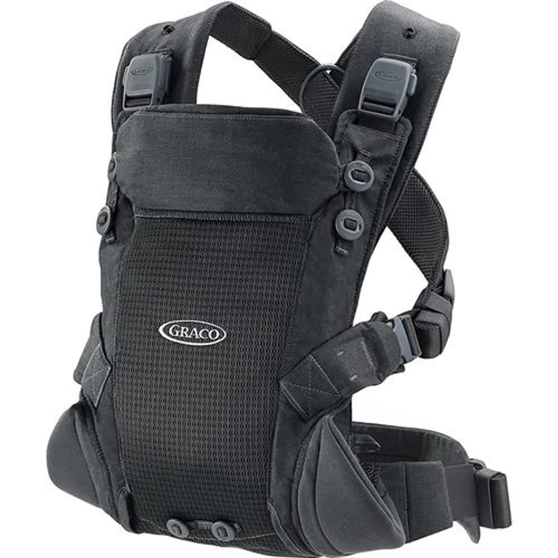 Graco Cradle Me Lite 3-in-1 Baby Carrier, Charcoal Gray - Open Box