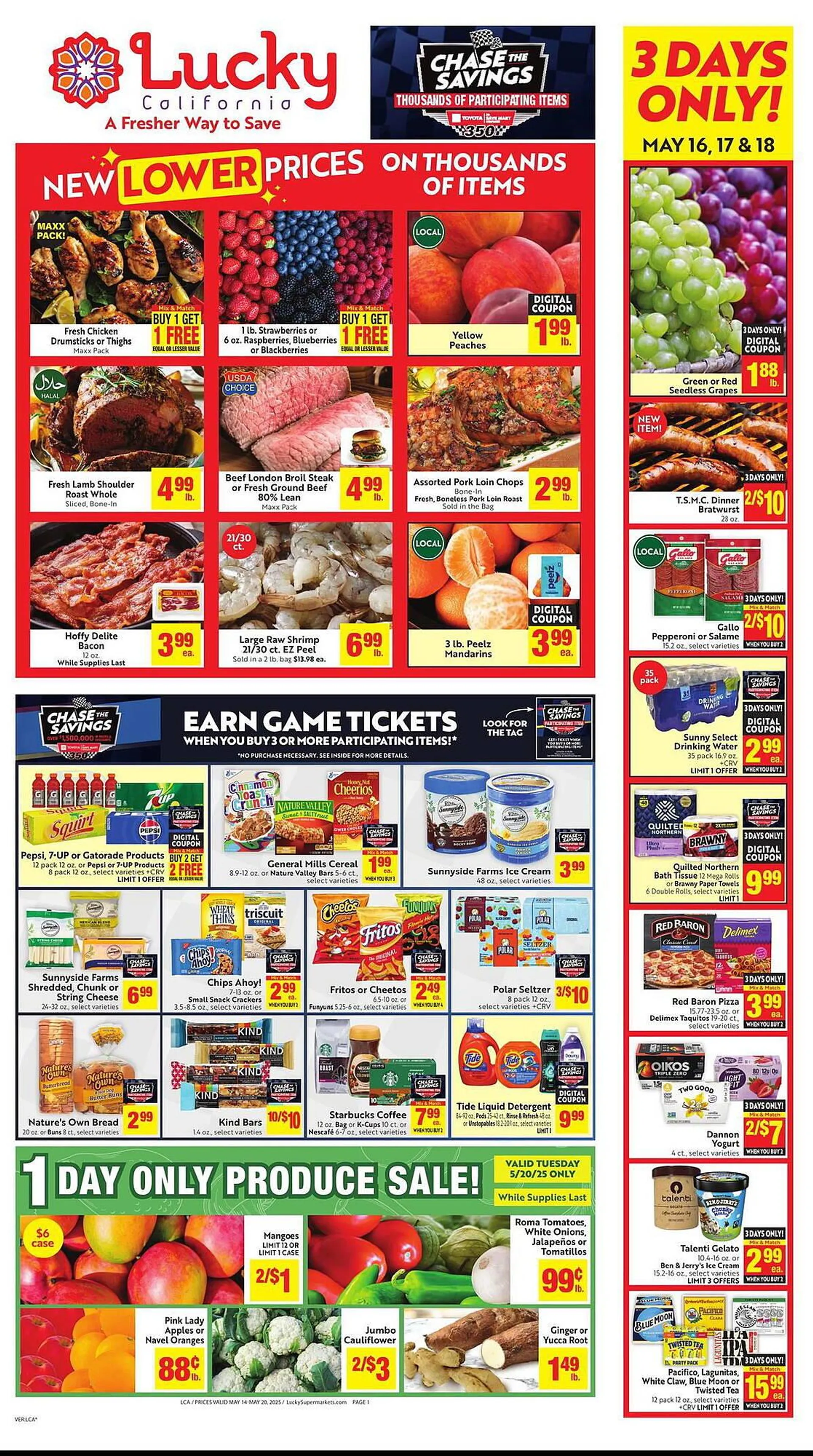 Lucky Supermarkets Weekly Ad - 1