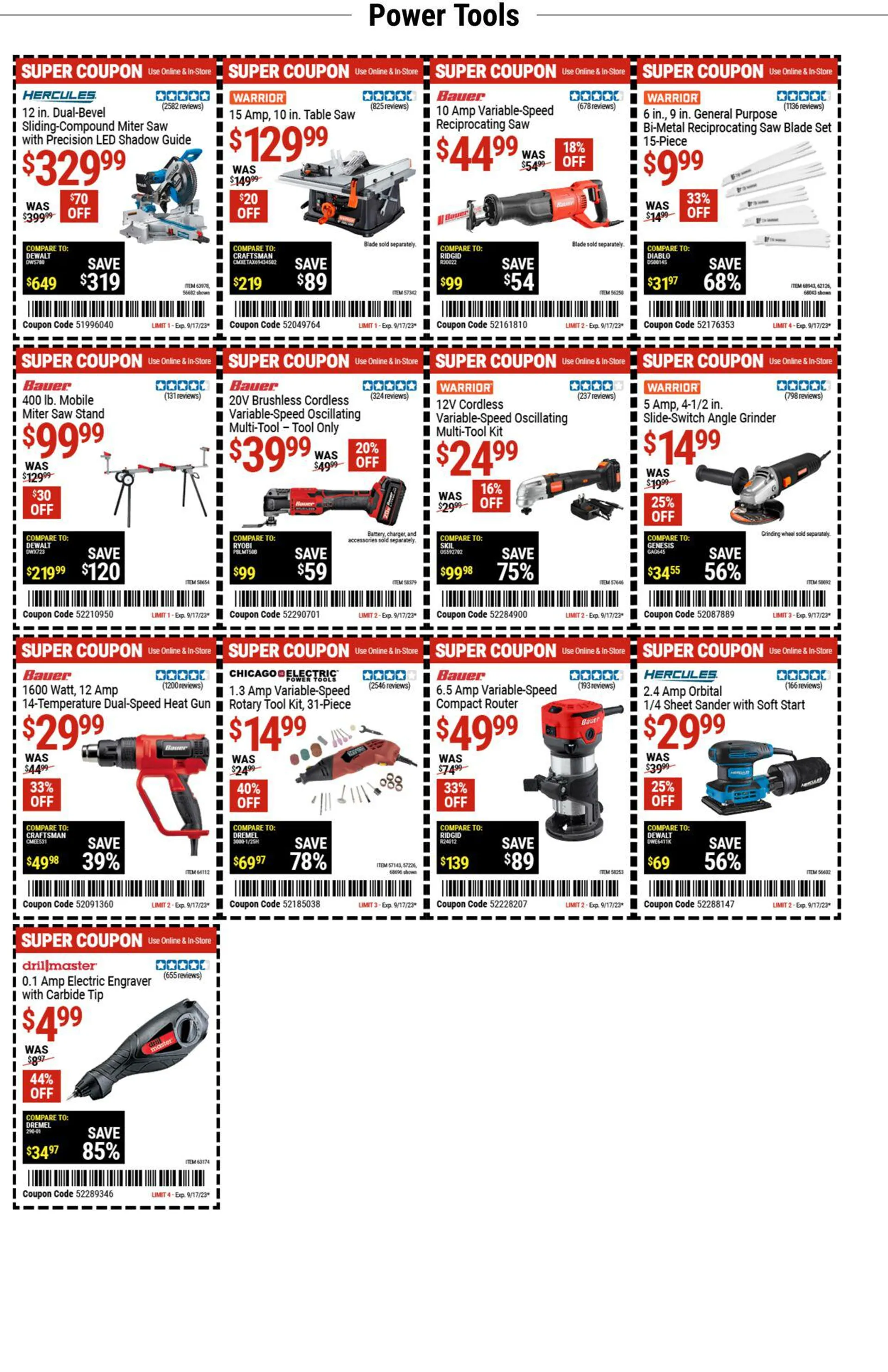 Harbor Freight - 8