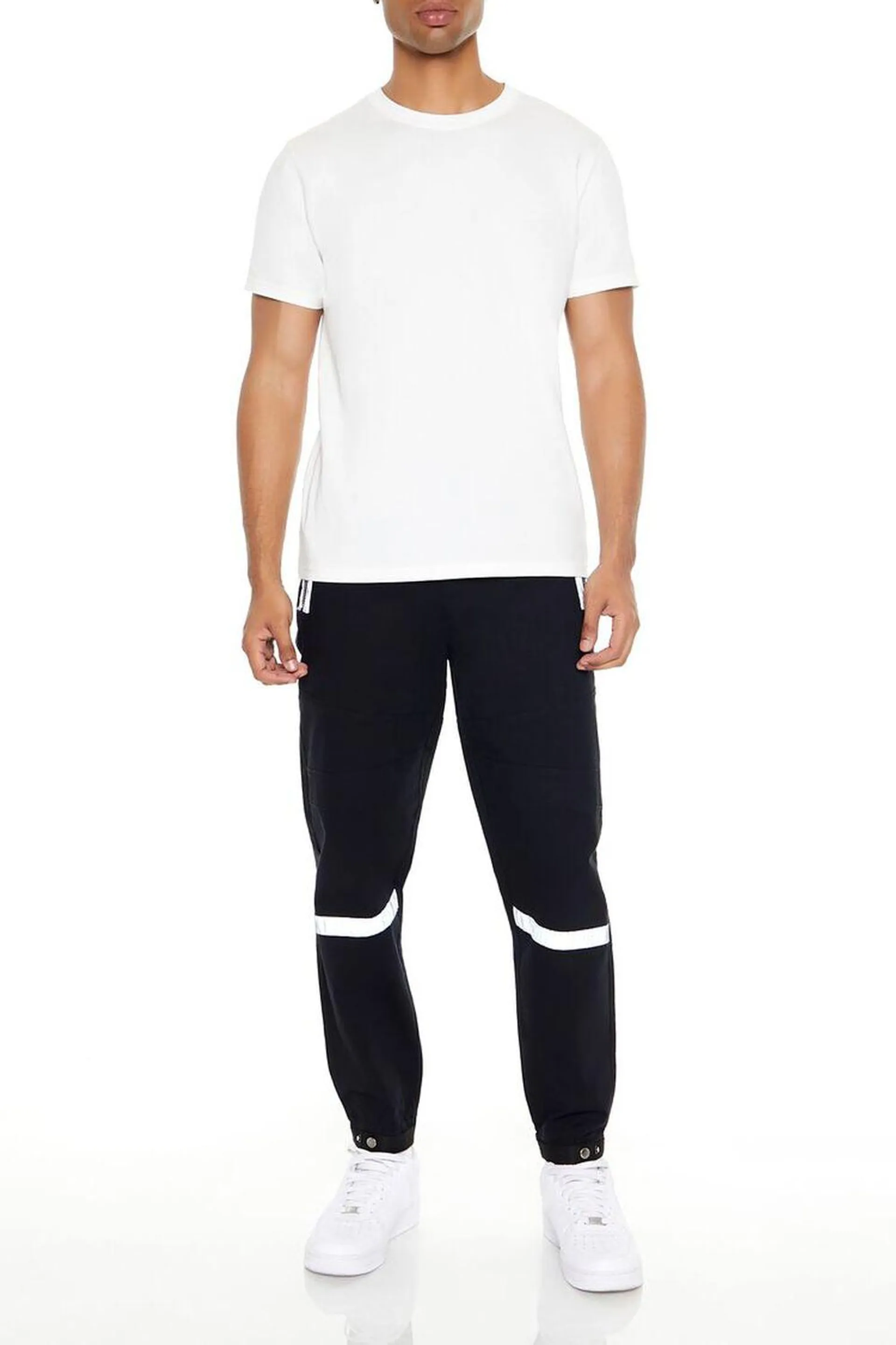 Reflective Slim-Fit Pants