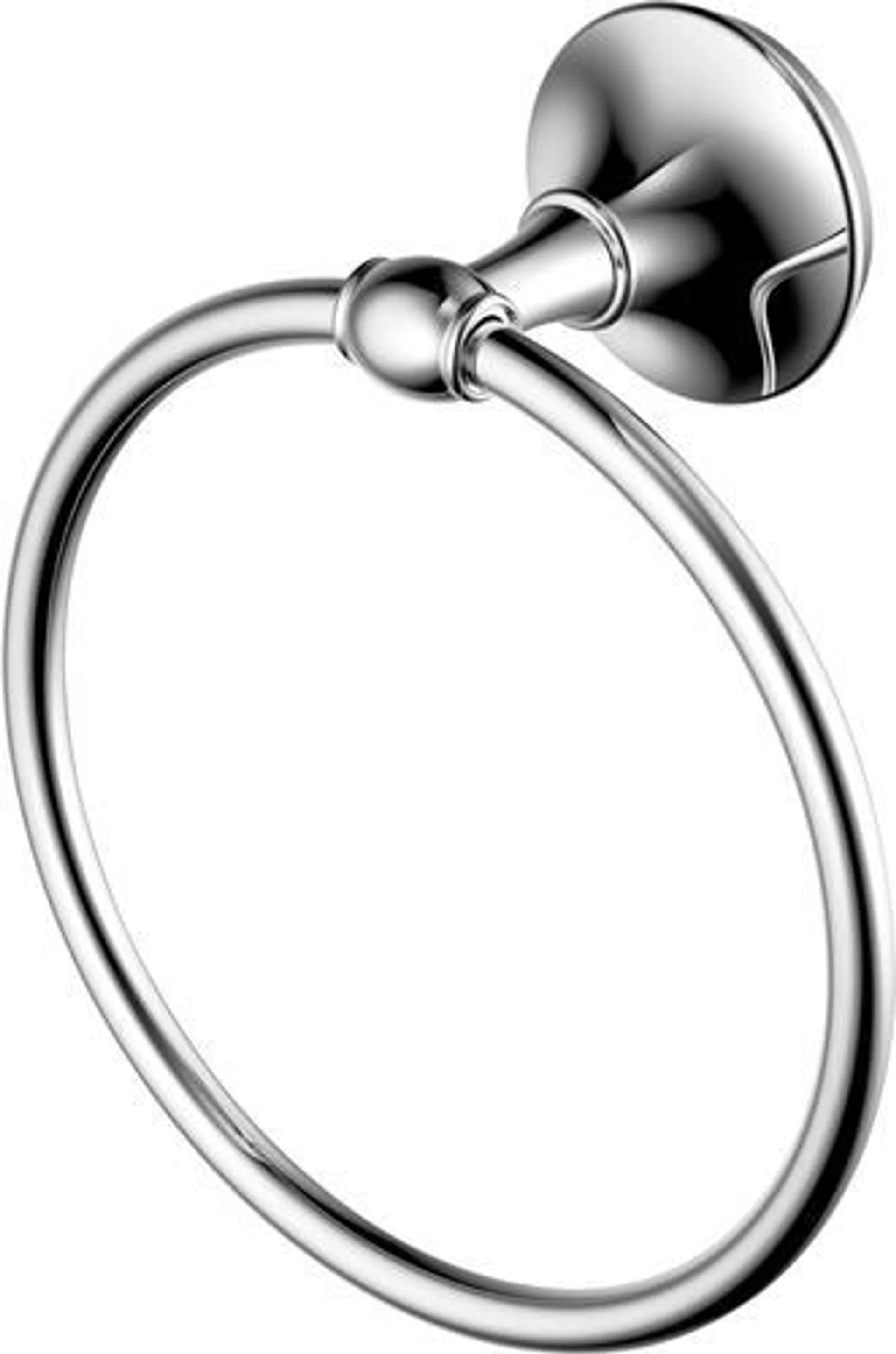 Tuscany® Victoria Polished Chrome Wall-Mount Towel Ring