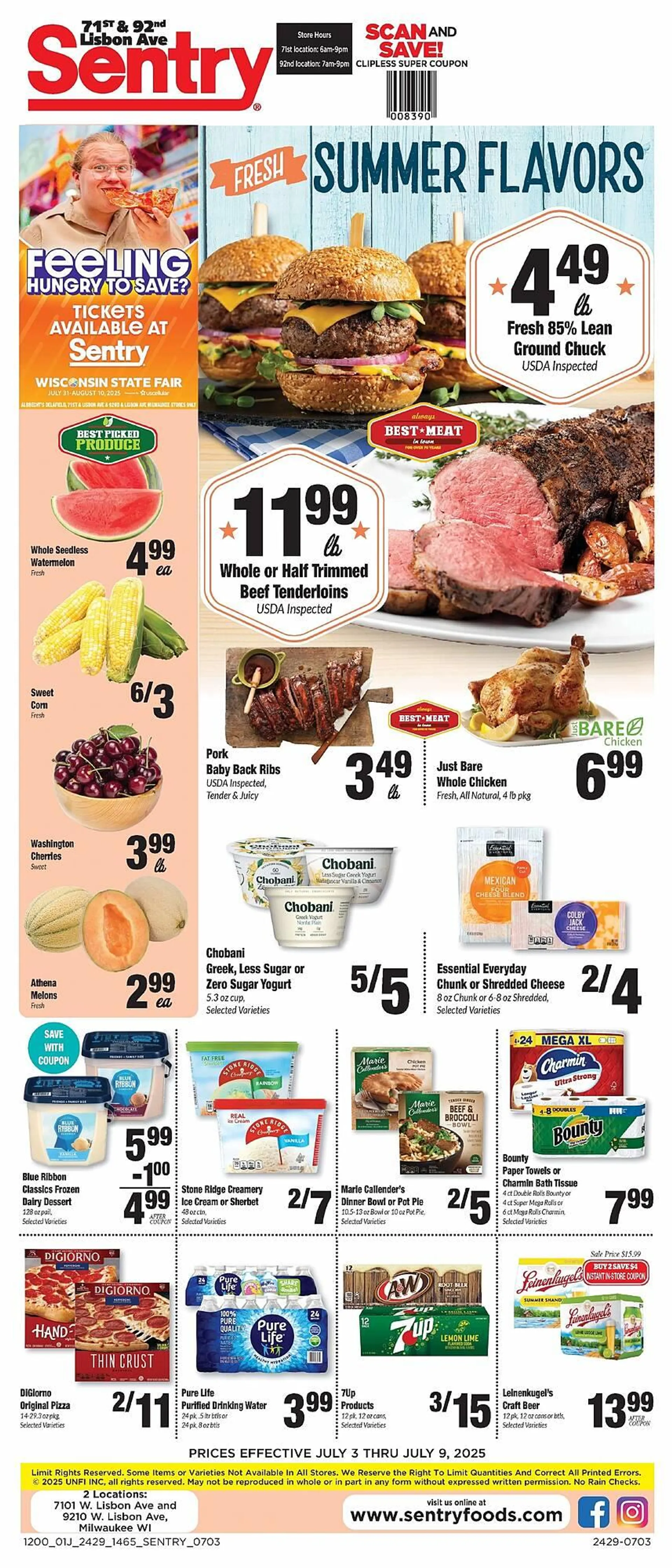 Sentry Weekly Ad - 1