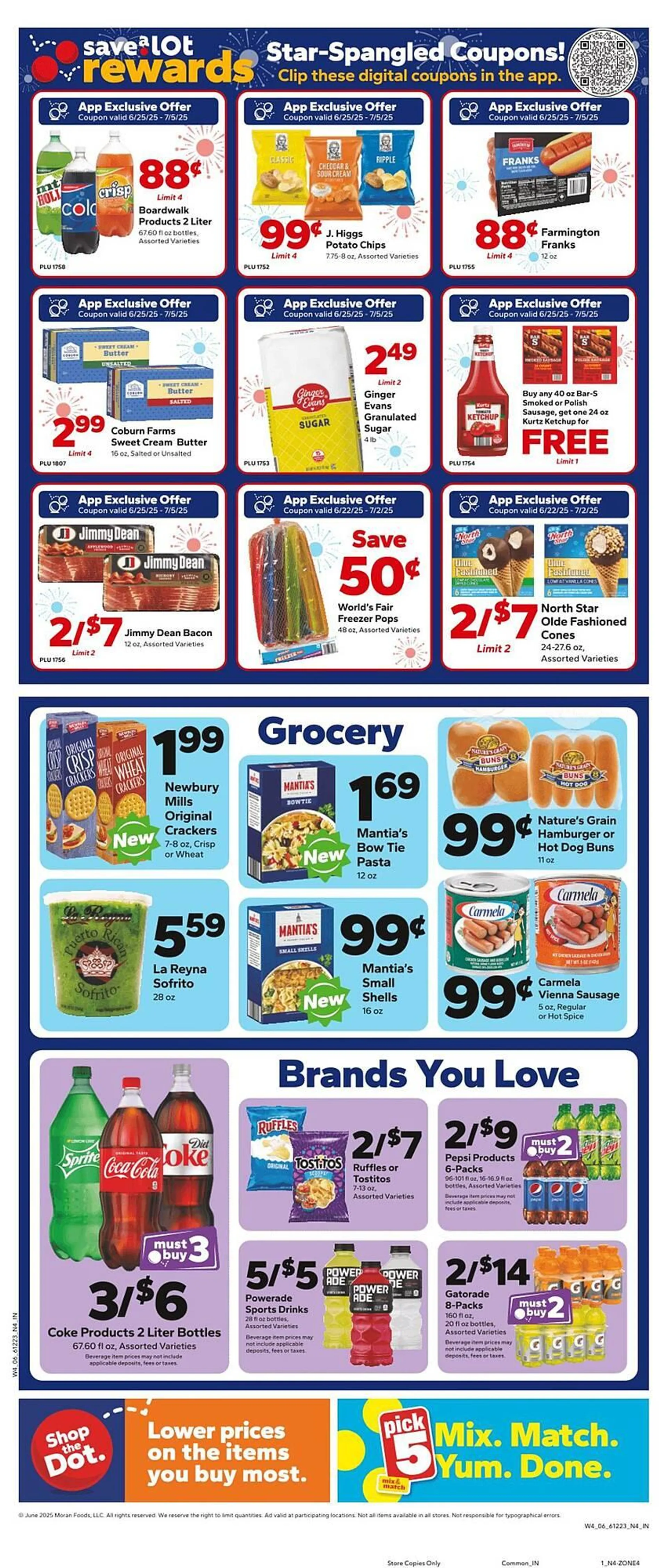 Weekly ad Save a Lot Weekly Ad from June 25 to July 1 2025 - Page 2