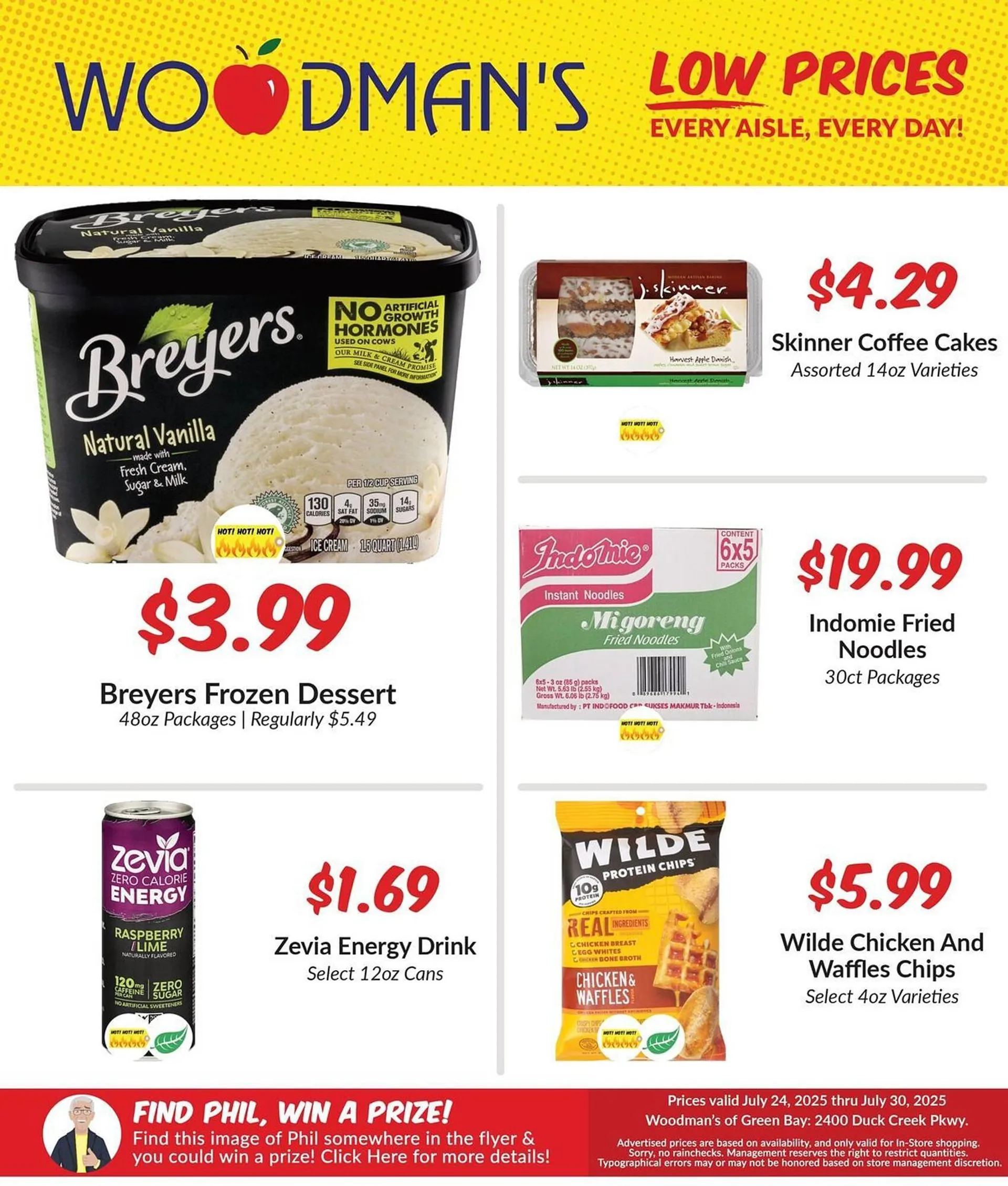 Weekly ad Woodman's Weekly Ad from July 24 to July 30 2025 - Page 1