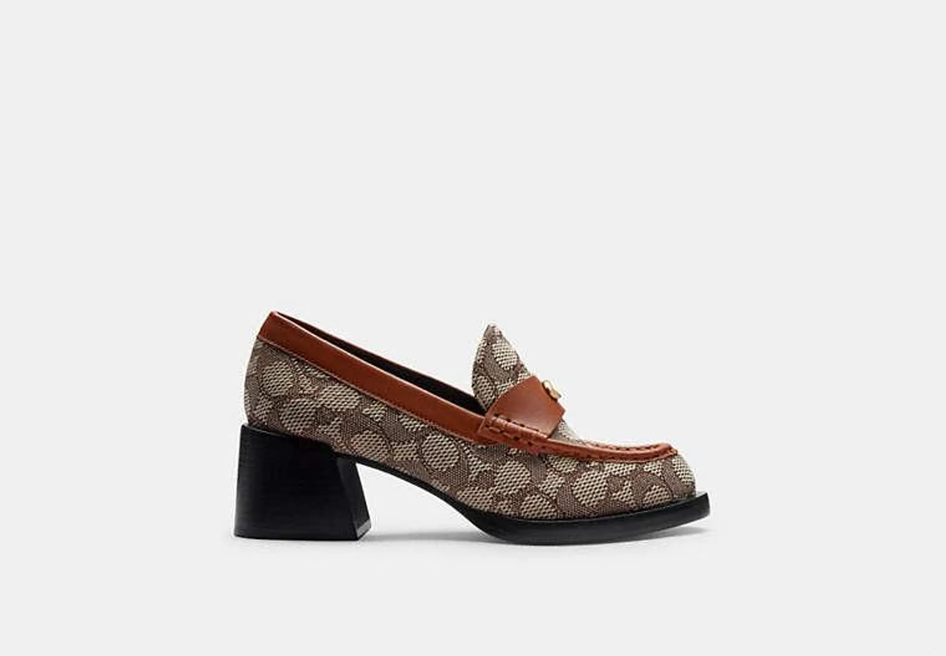 Natalie Loafer In Signature Textile Jacquard