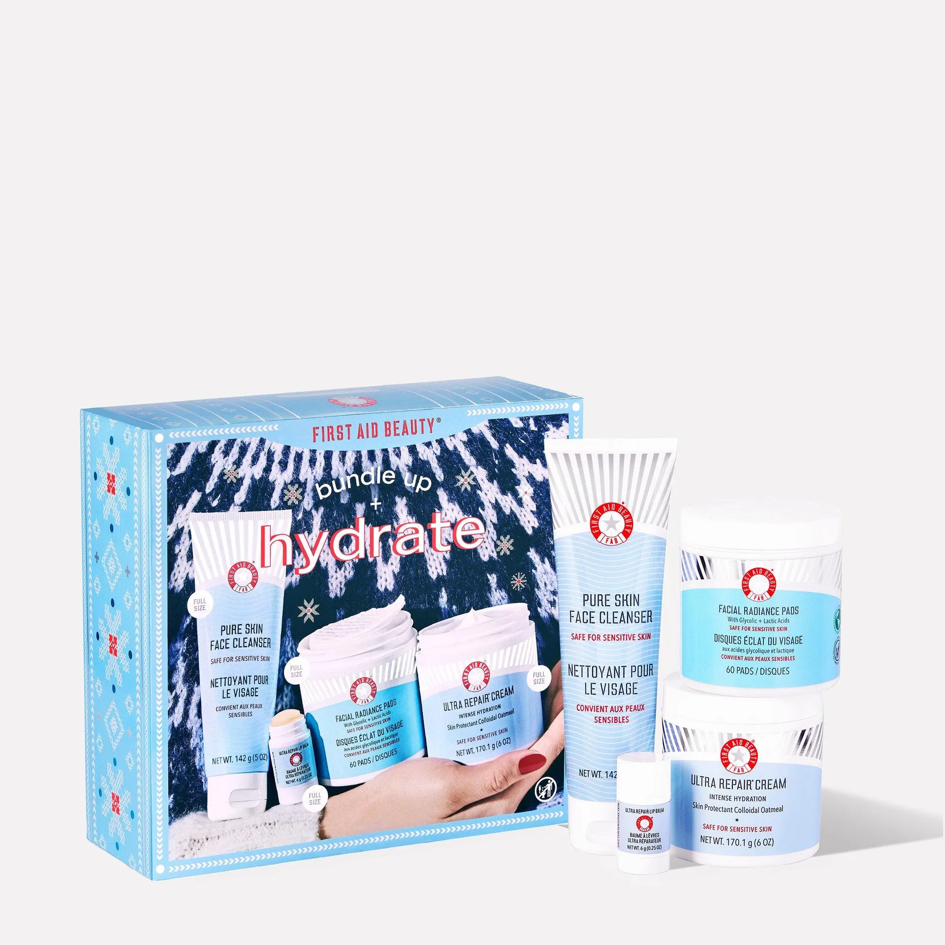 Bundle Up + Hydrate Face Holiday Kit