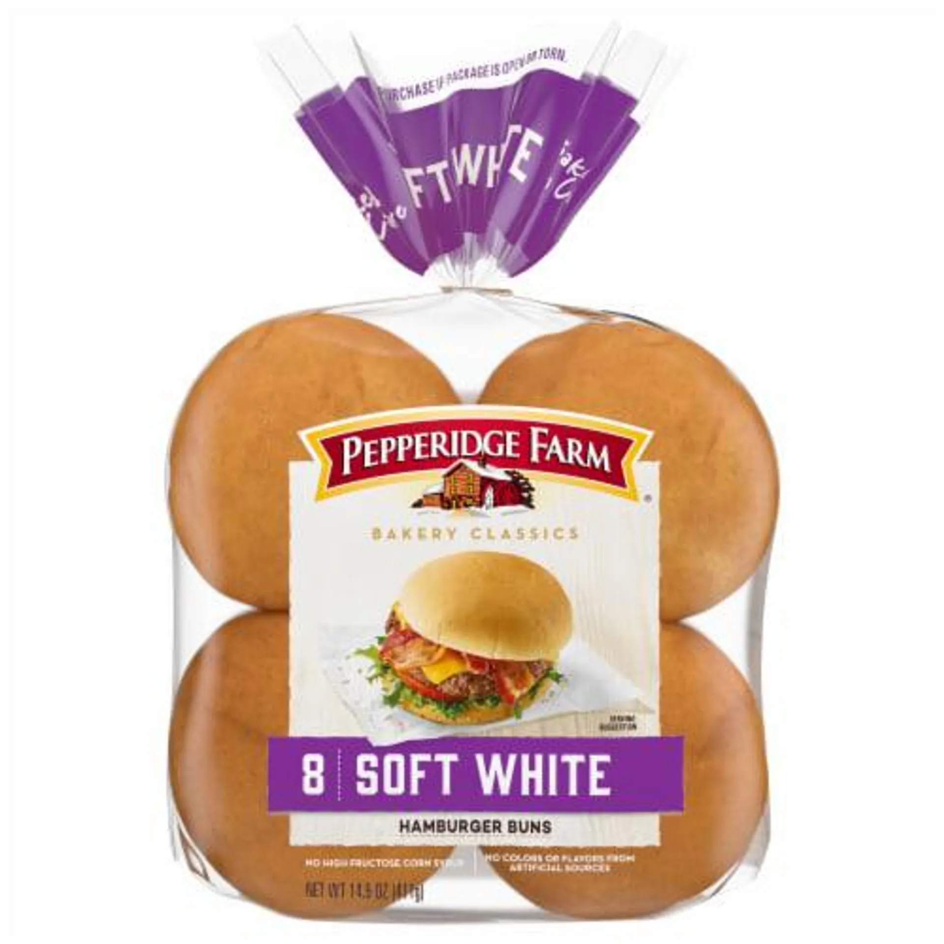 Pepperidge Farm® Bakery Classics Soft White Hamburger Buns