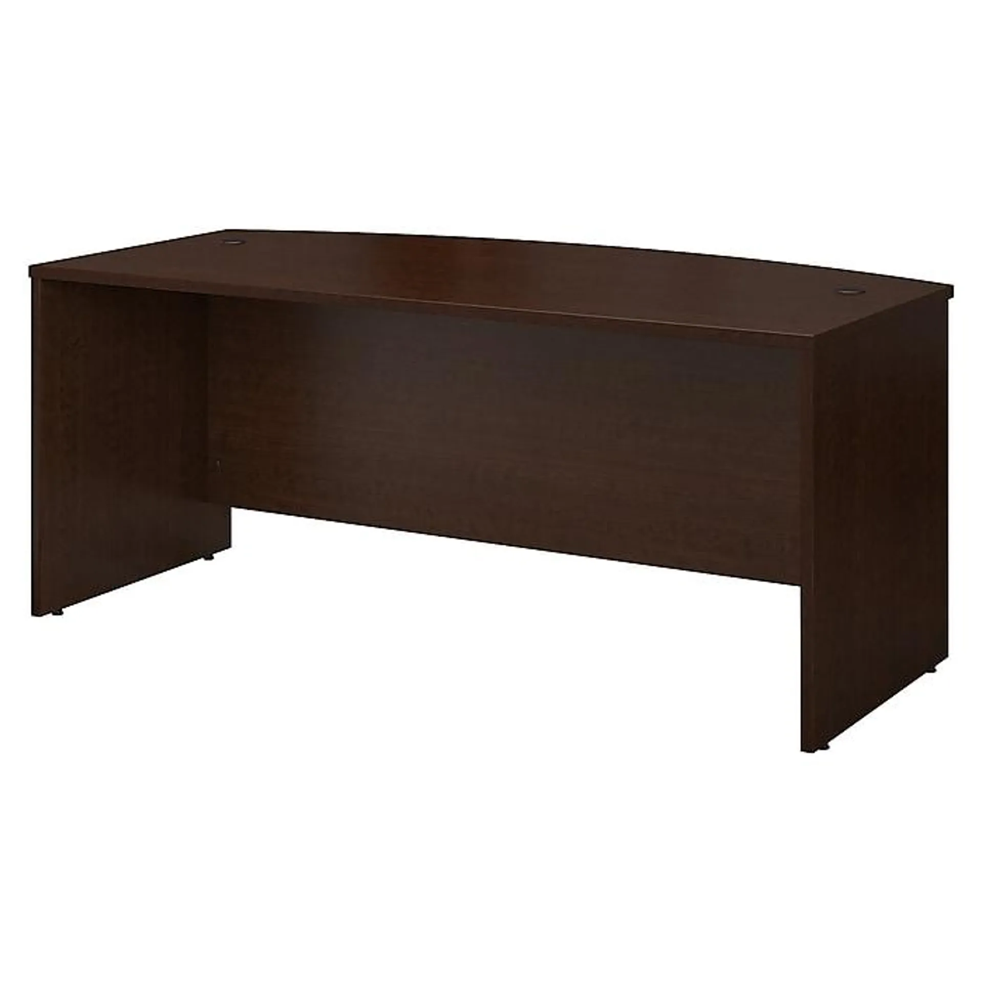 Bush Business Furniture Westfield 72"W Bow Front Desk,