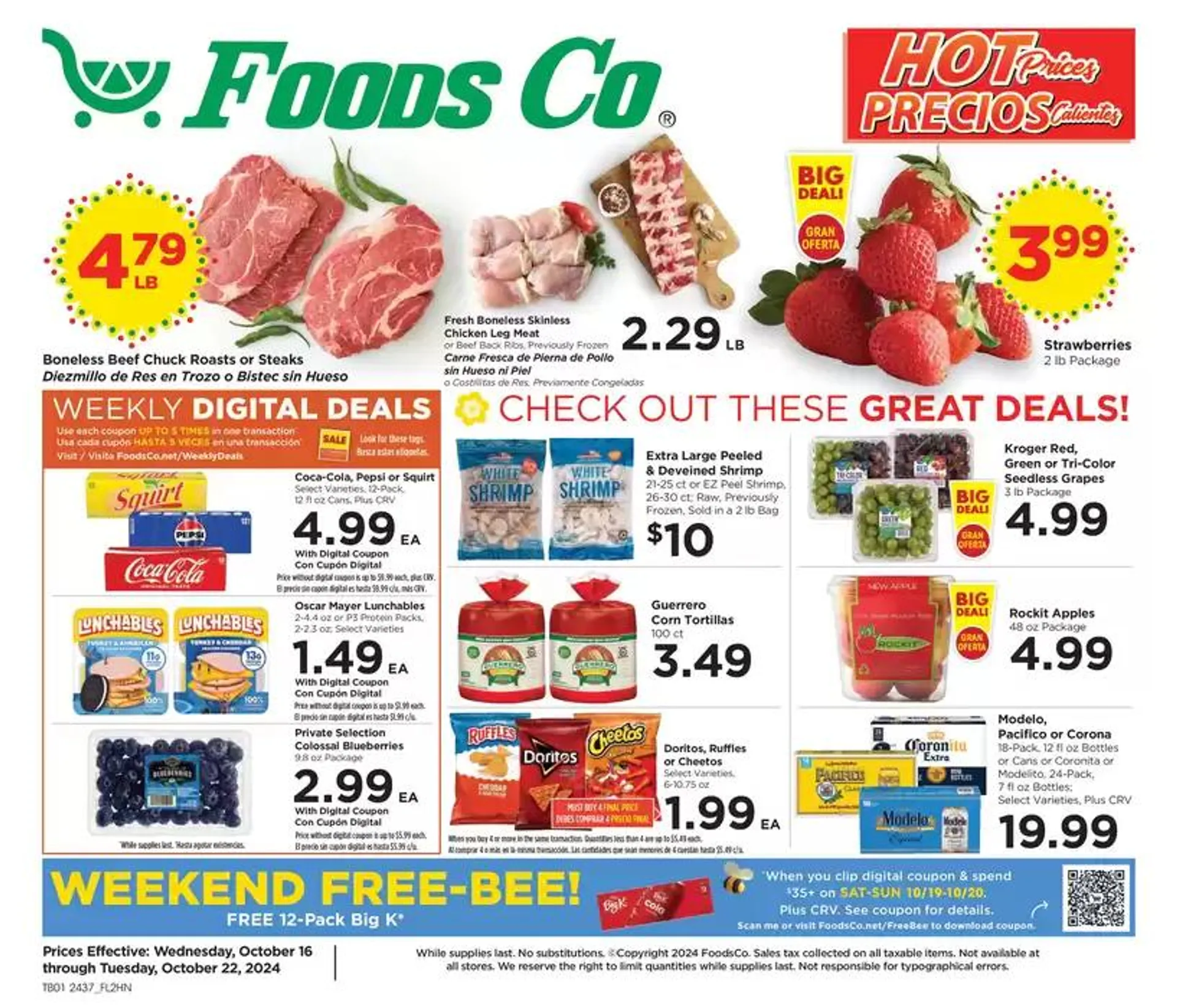 Weekly ad Weekly Ad from October 16 to October 22 2024 - Page 1