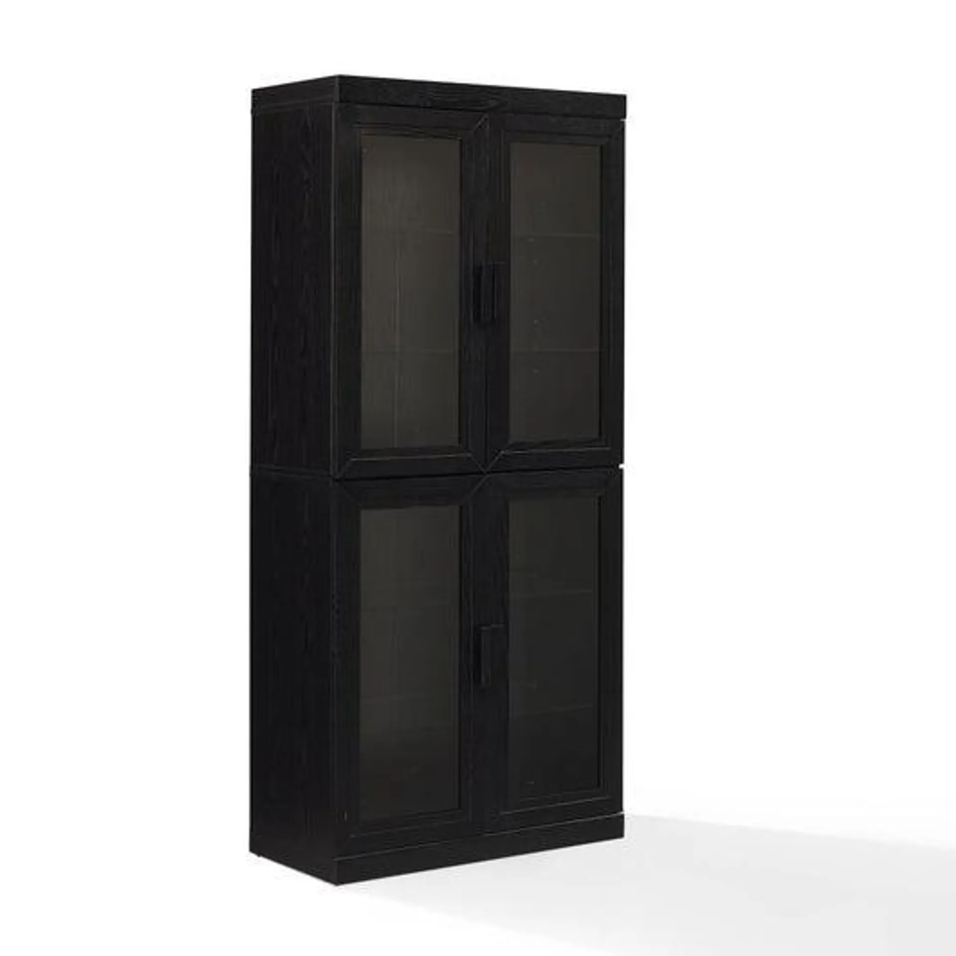 ESSEN GLASS DOOR KITCHEN PANTRY STORAGE CABINET