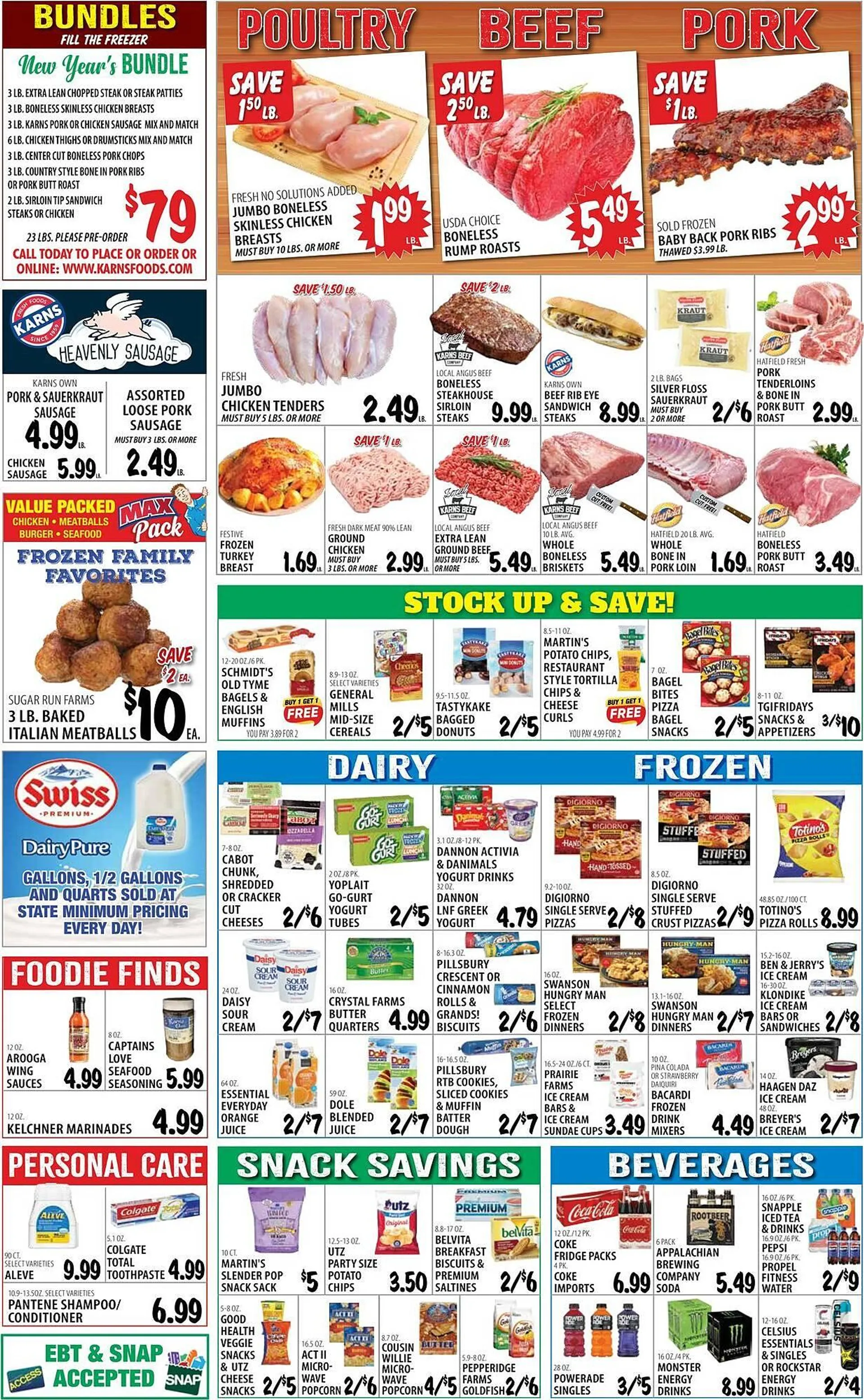 Weekly ad Karns Weekly Ad from December 26 to January 22 2025 - Page 3