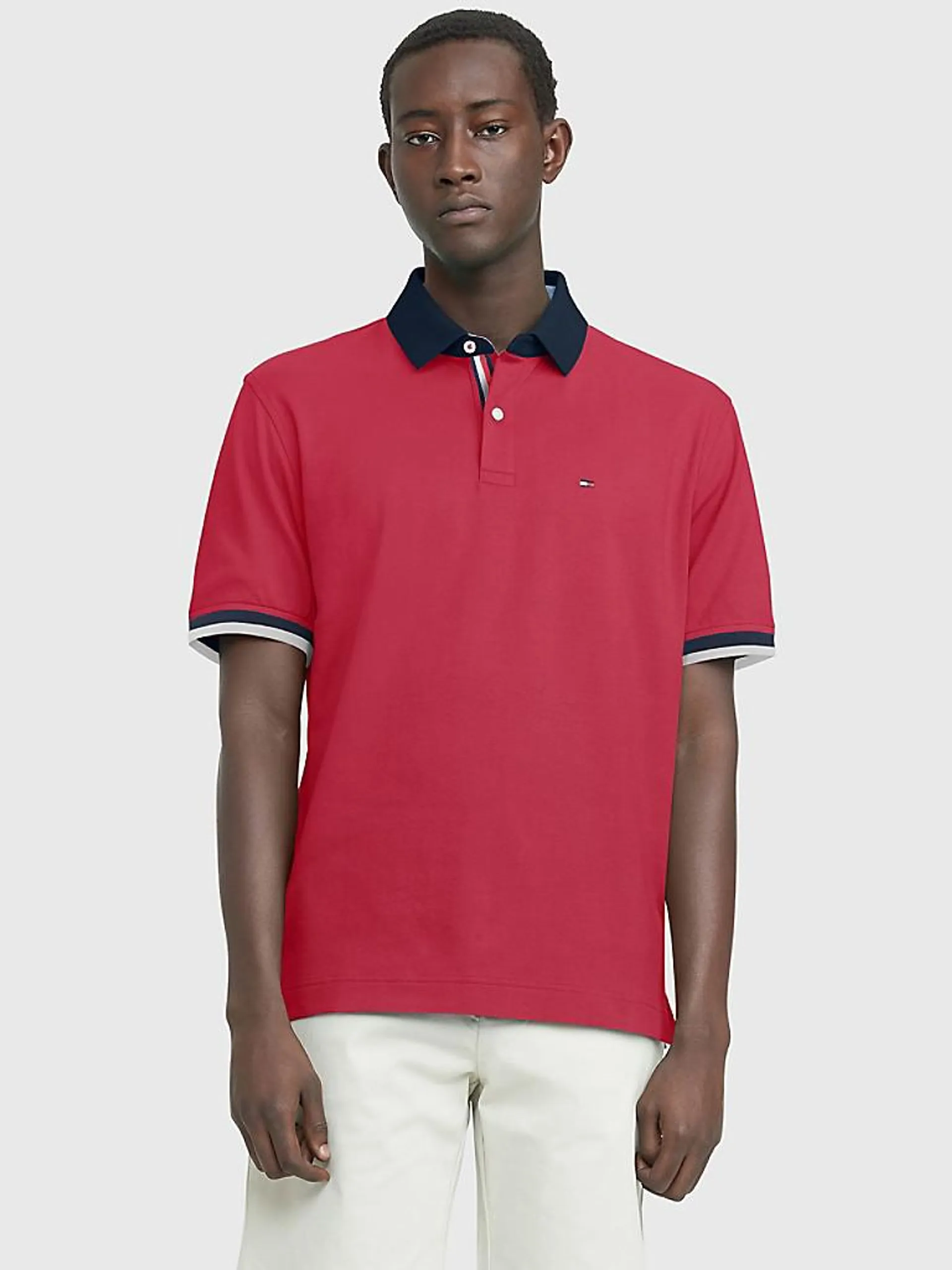 Regular Fit Tipped Polo
