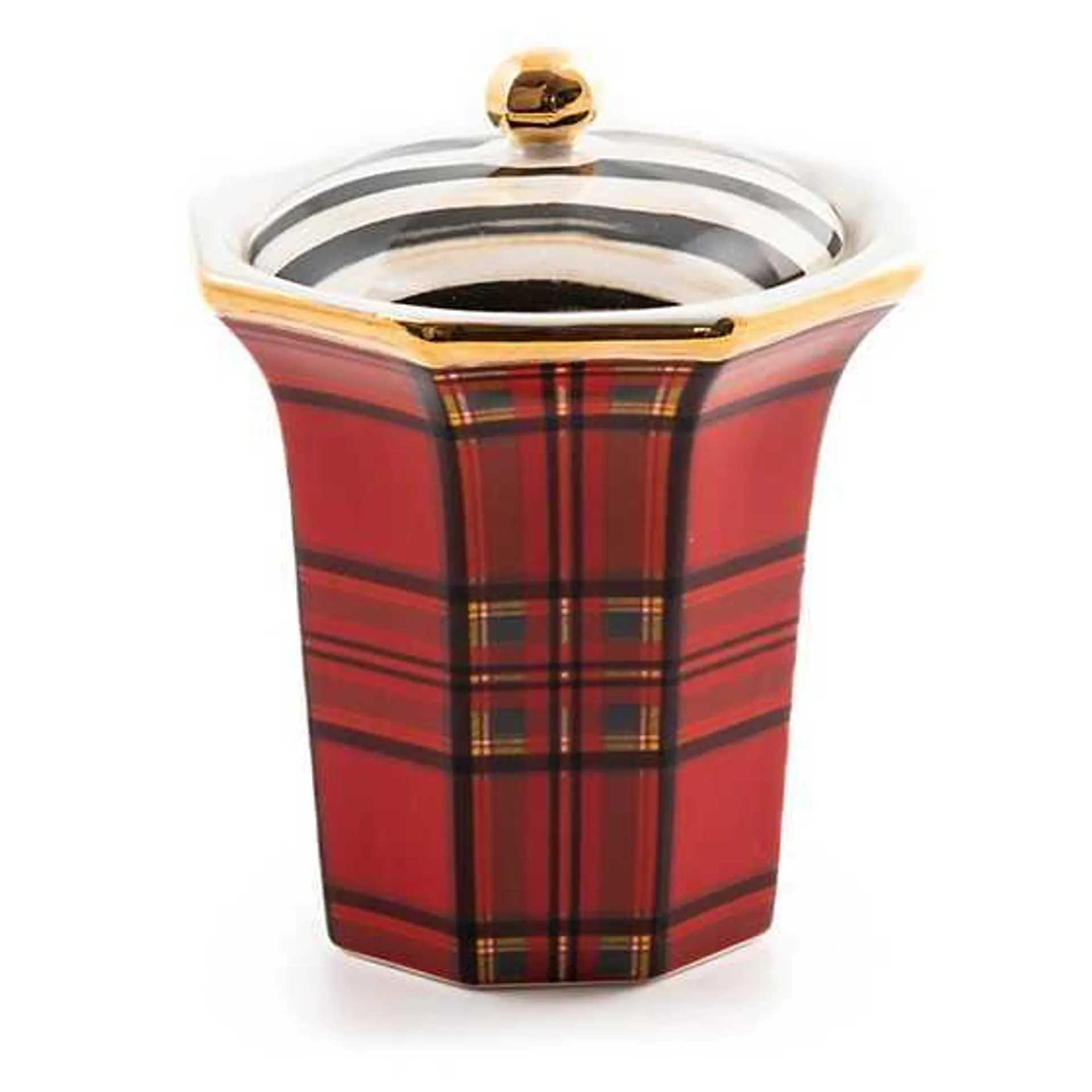 Tartan Red Cotton Box