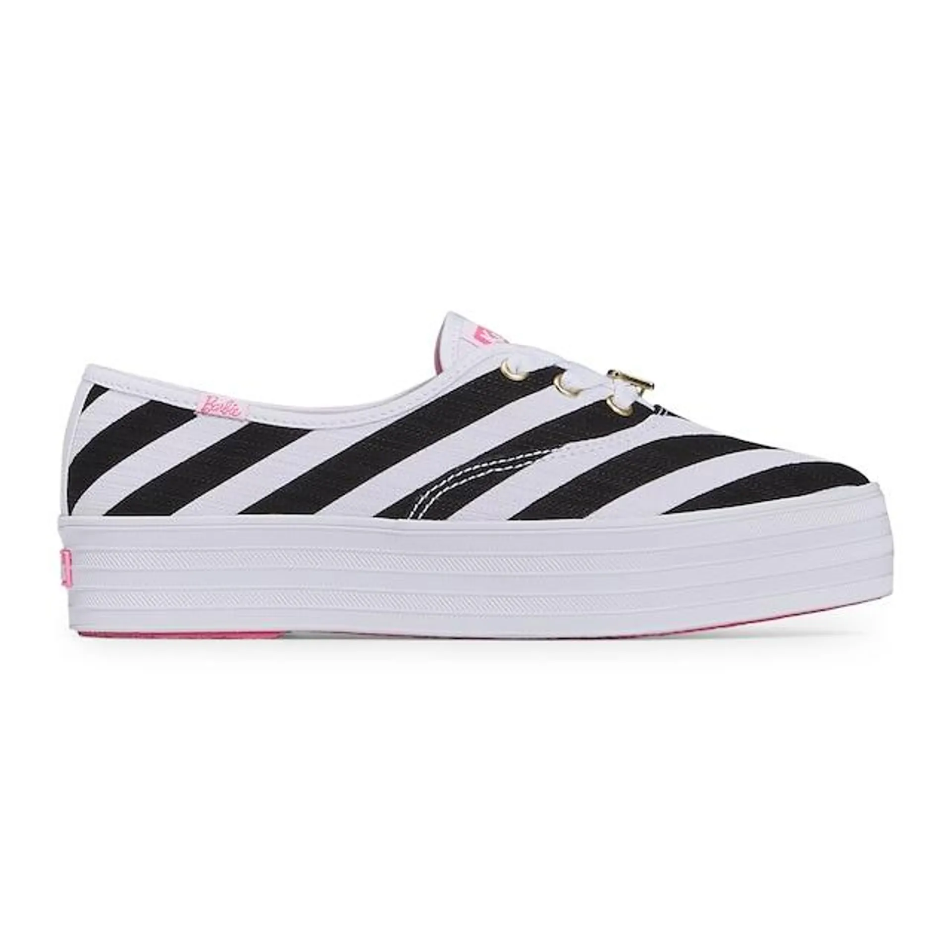 Keds x Barbie™️ Point Striped Canvas Lace Up