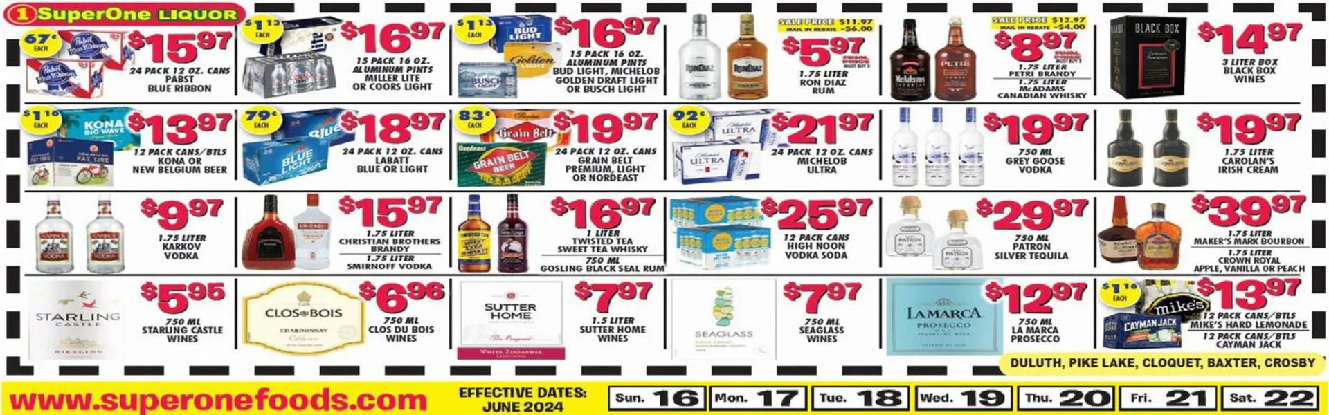 Miners County Market Weekly Ad - 1