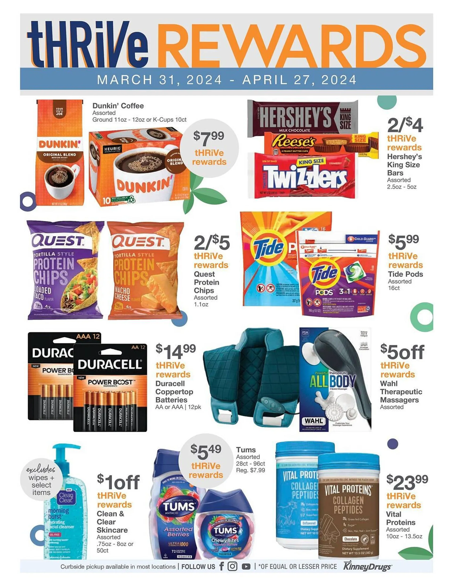 Weekly ad Kinney Drugs Weekly Ad from April 2 to April 27 2024 - Page 