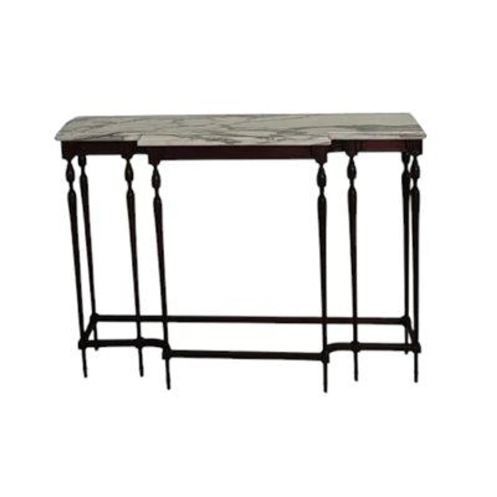 Spanish Console with Marble Top