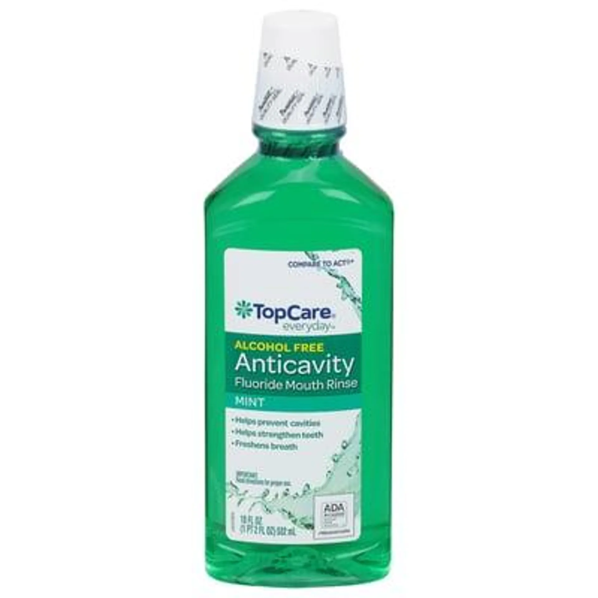 TopCare, Everyday - Fluoride Mouth Rinse, Anticavity, Mint