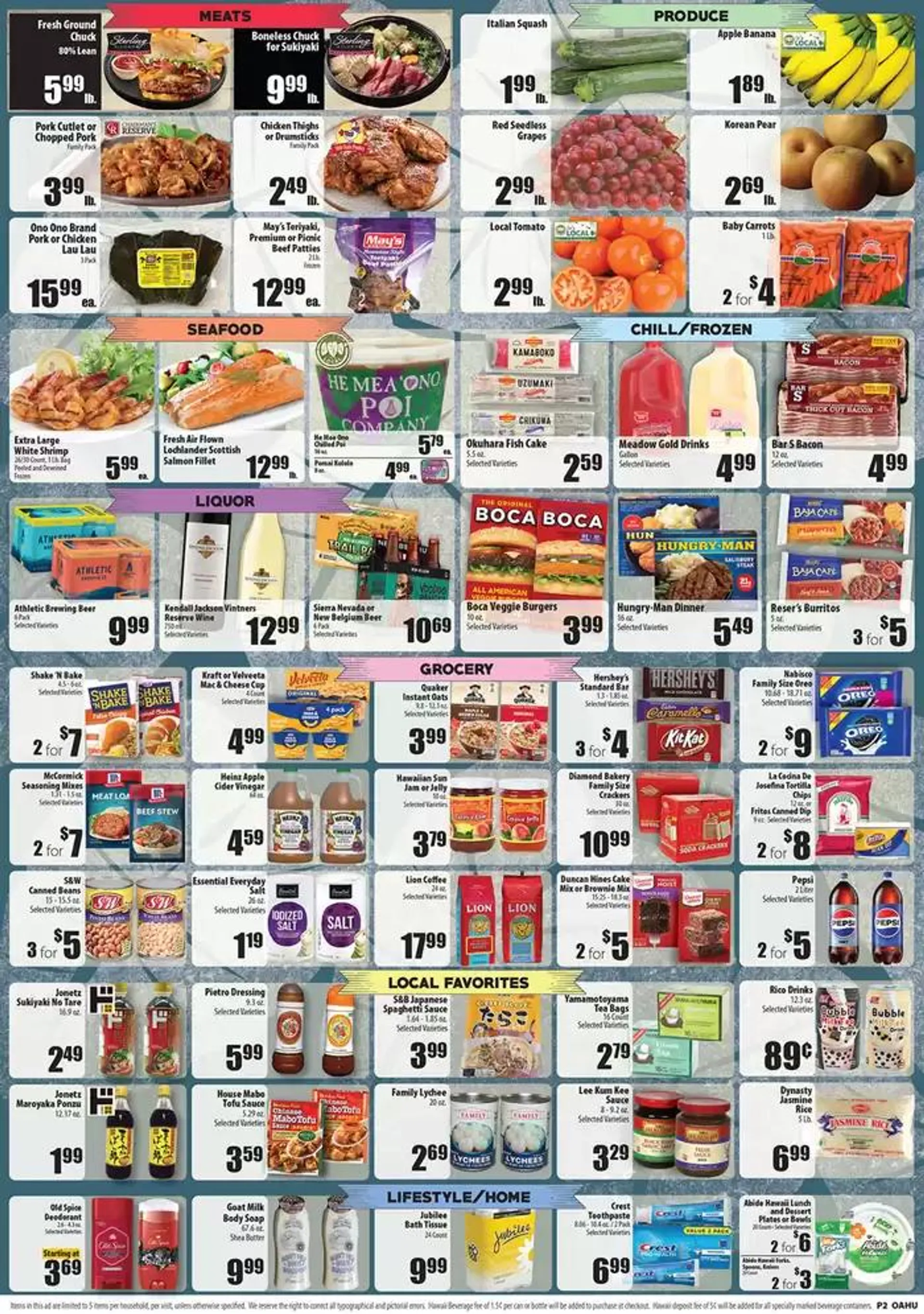 Weekly ad Oahu - Happy New Year from January 2 to January 7 2025 - Page 2