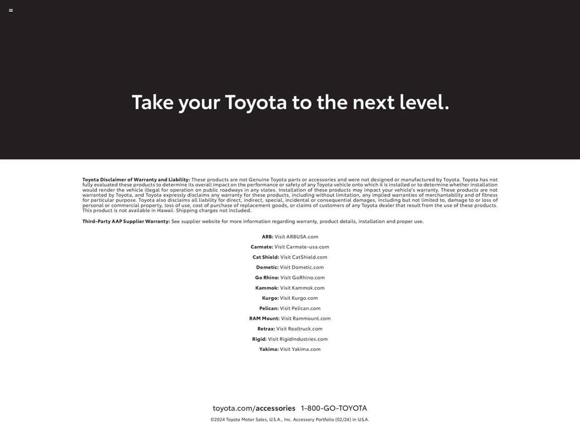 Weekly ad Toyota Weekly Ad from March 20 to December 31 2024 - Page 33