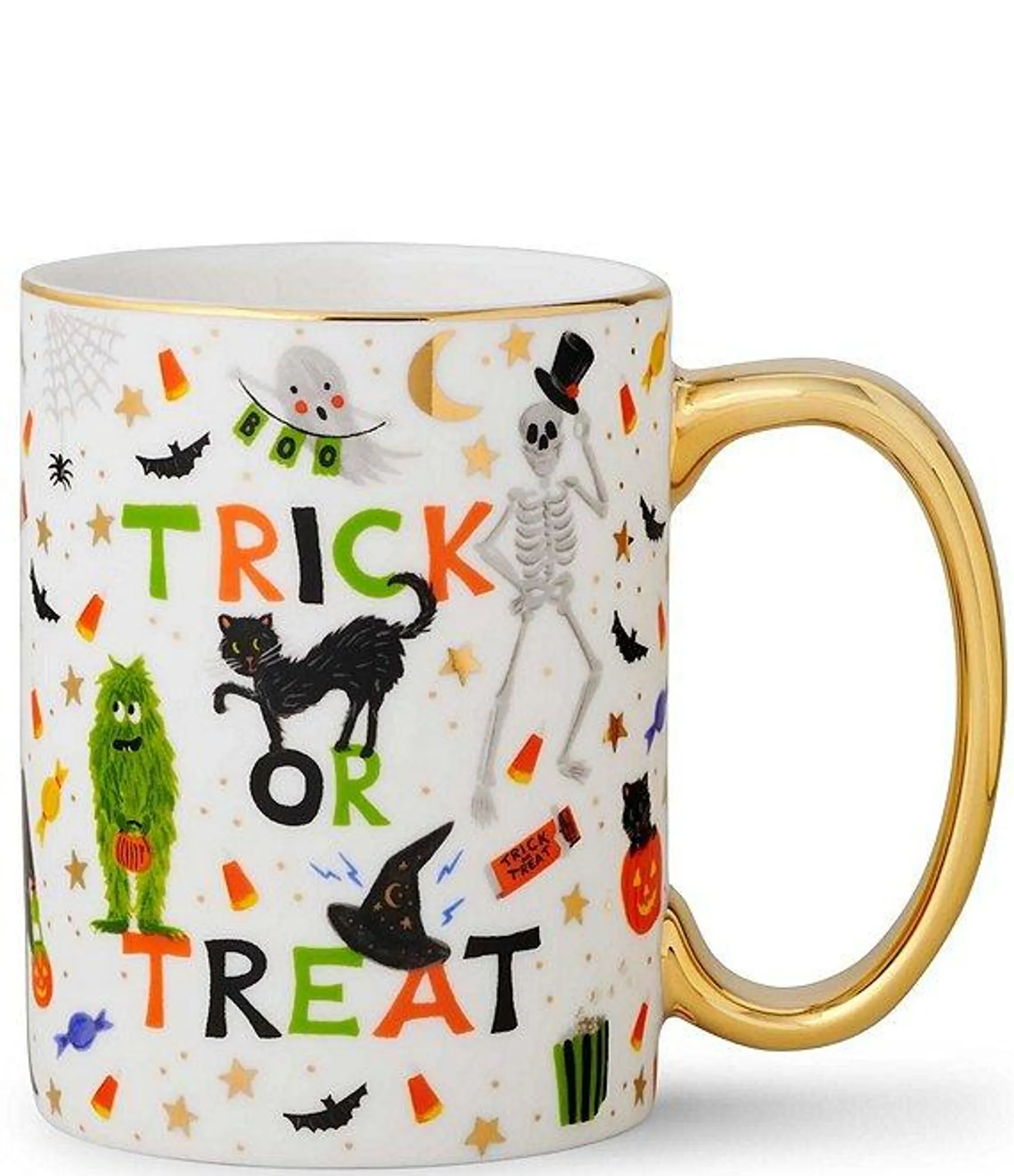 Halloween Parade Porcelain Mug