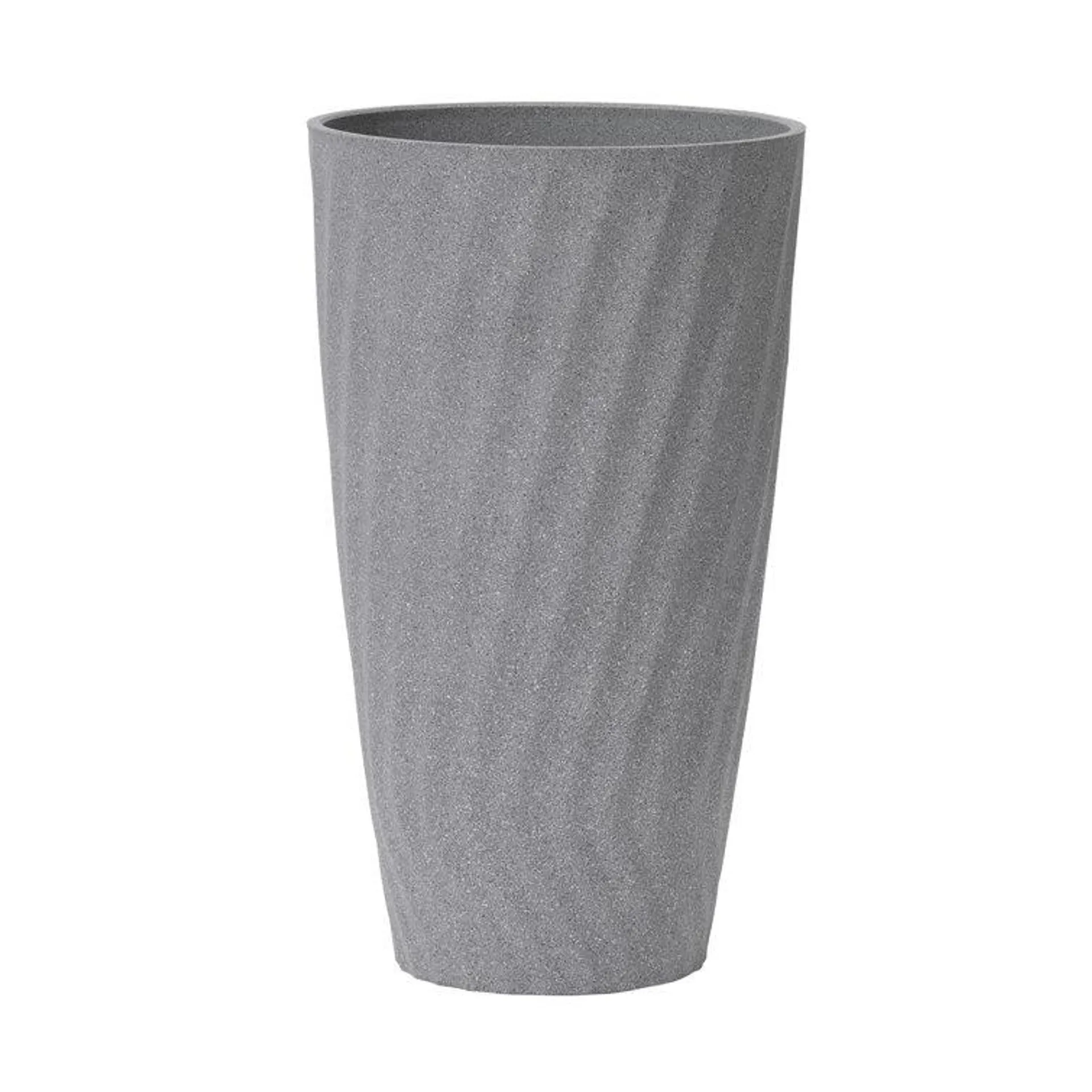 Boynton Plastic Tall Round Planter