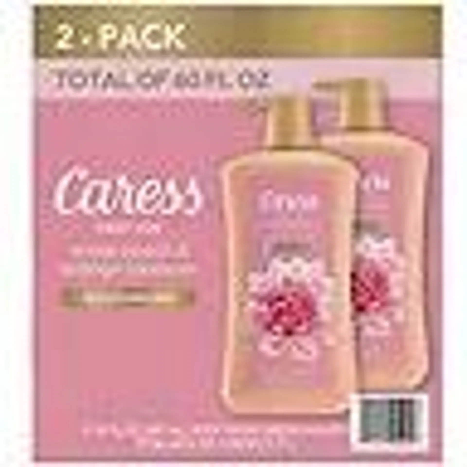 Caress Daily Silk Hydrating Body Wash, White Peach & Orange Blossom, 30 fl. oz., 2 pk.