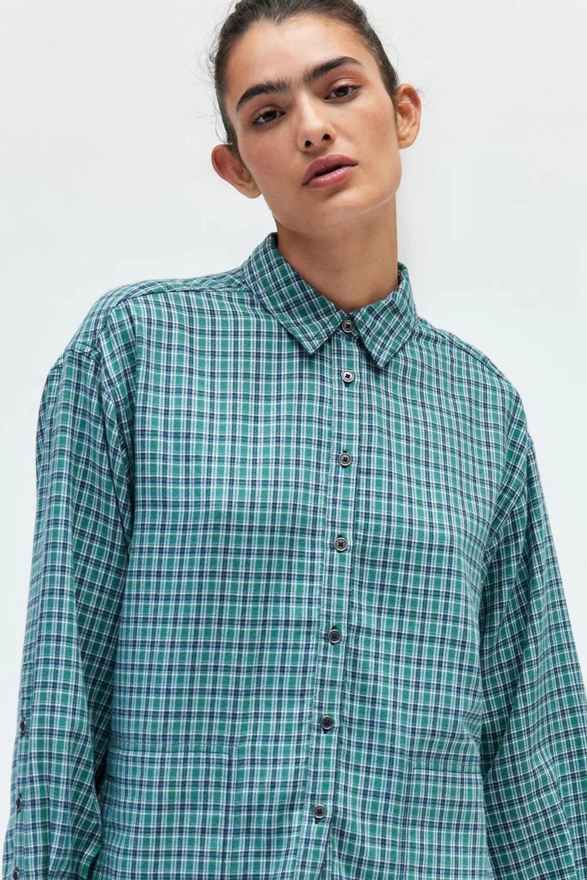 BDG Rick Boyfriend Flannel Shirt