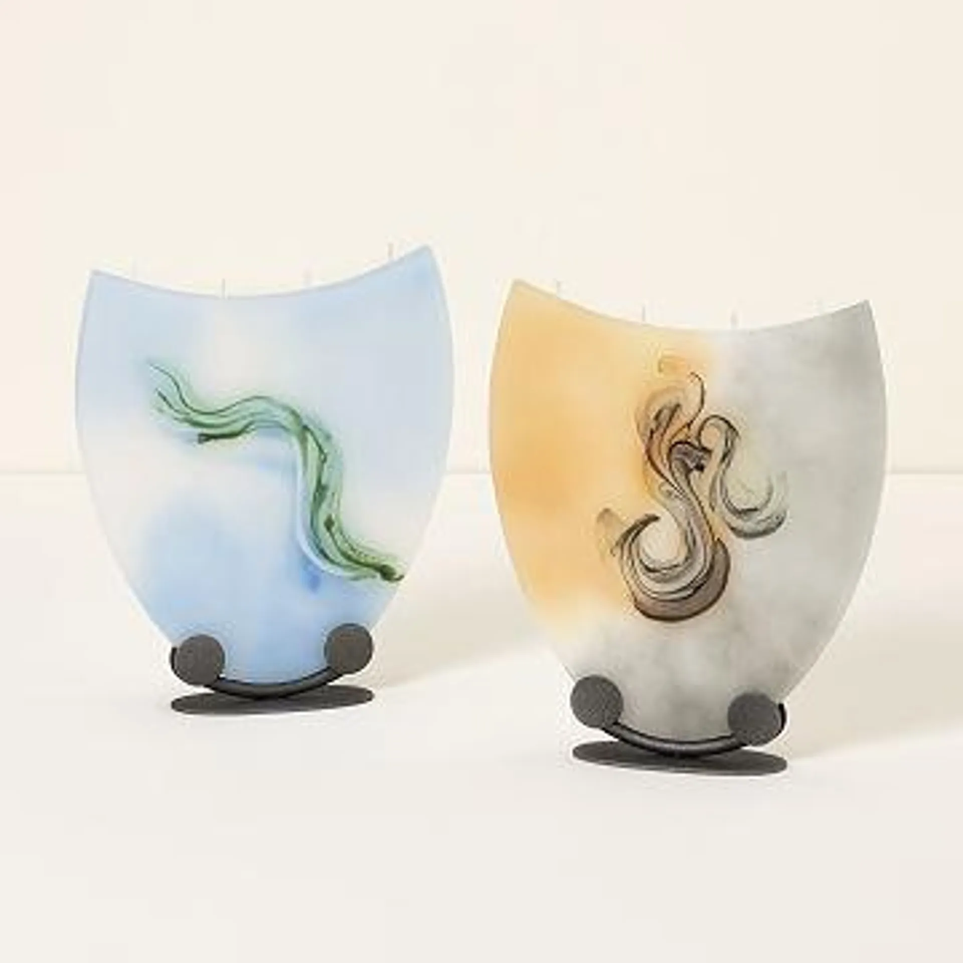 Hand-Painted Amphora Candle