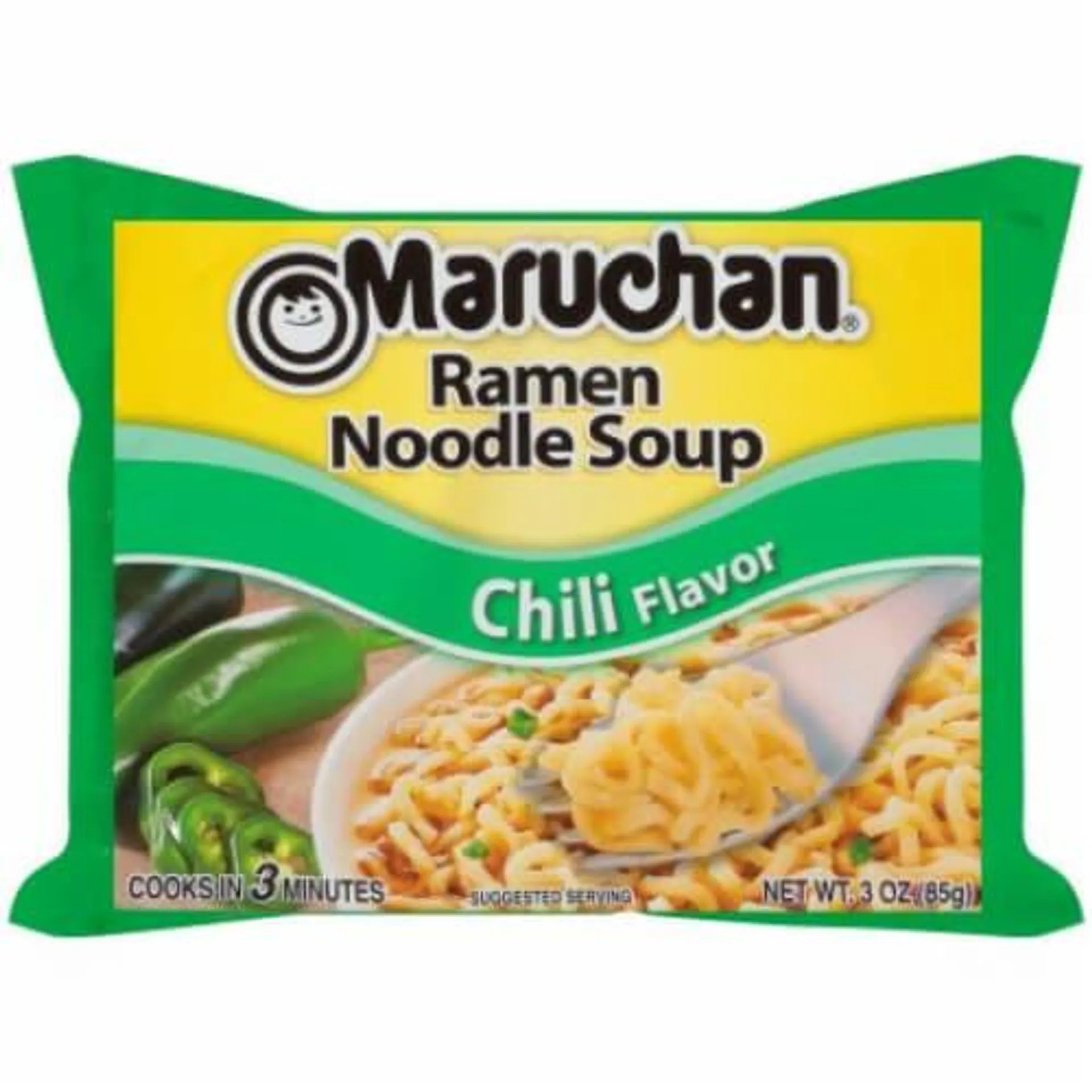 Maruchan Ramen Noodle Soup Chili Flavor (Pack of 12)