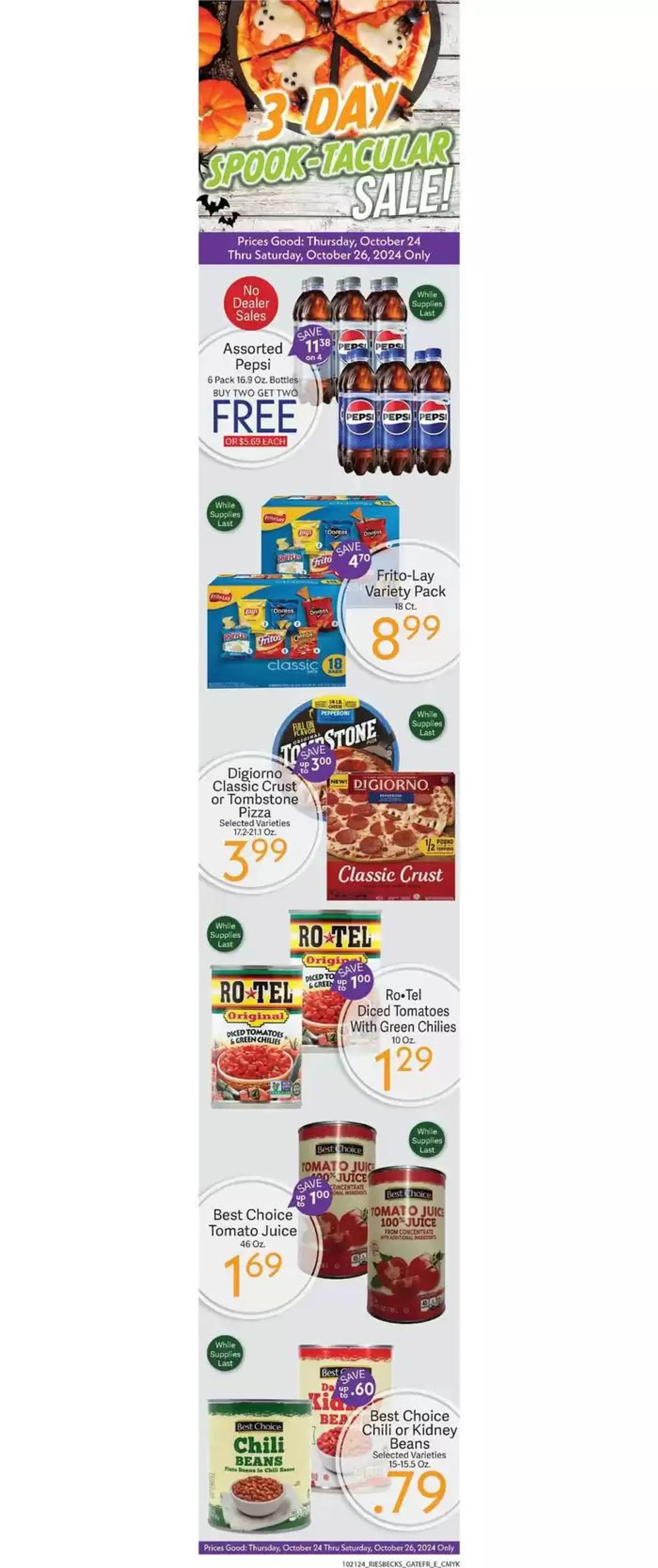 Weekly ad Our best bargains from October 21 to October 27 2024 - Page 1