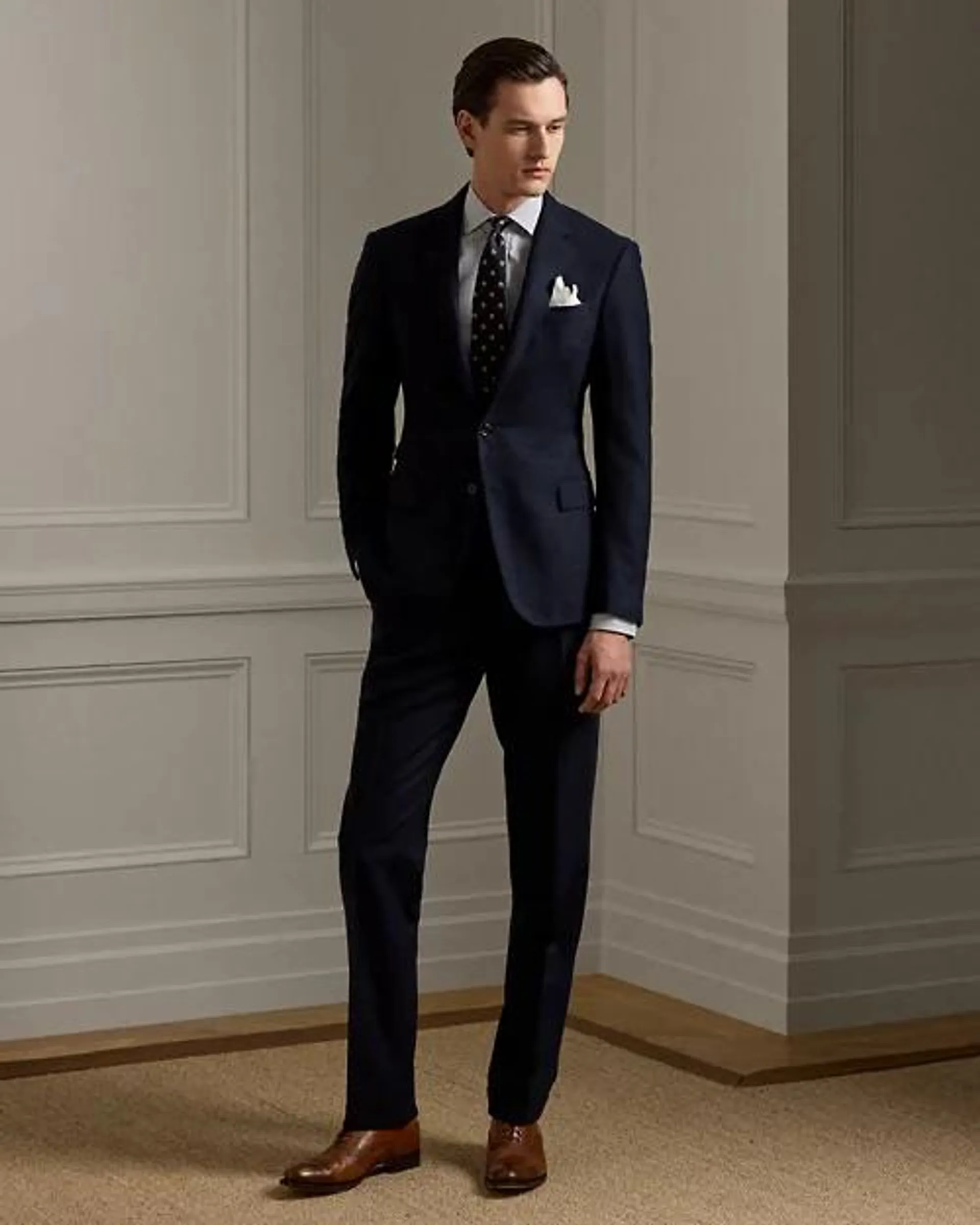 Gregory Hand-Tailored Flannel Trouser