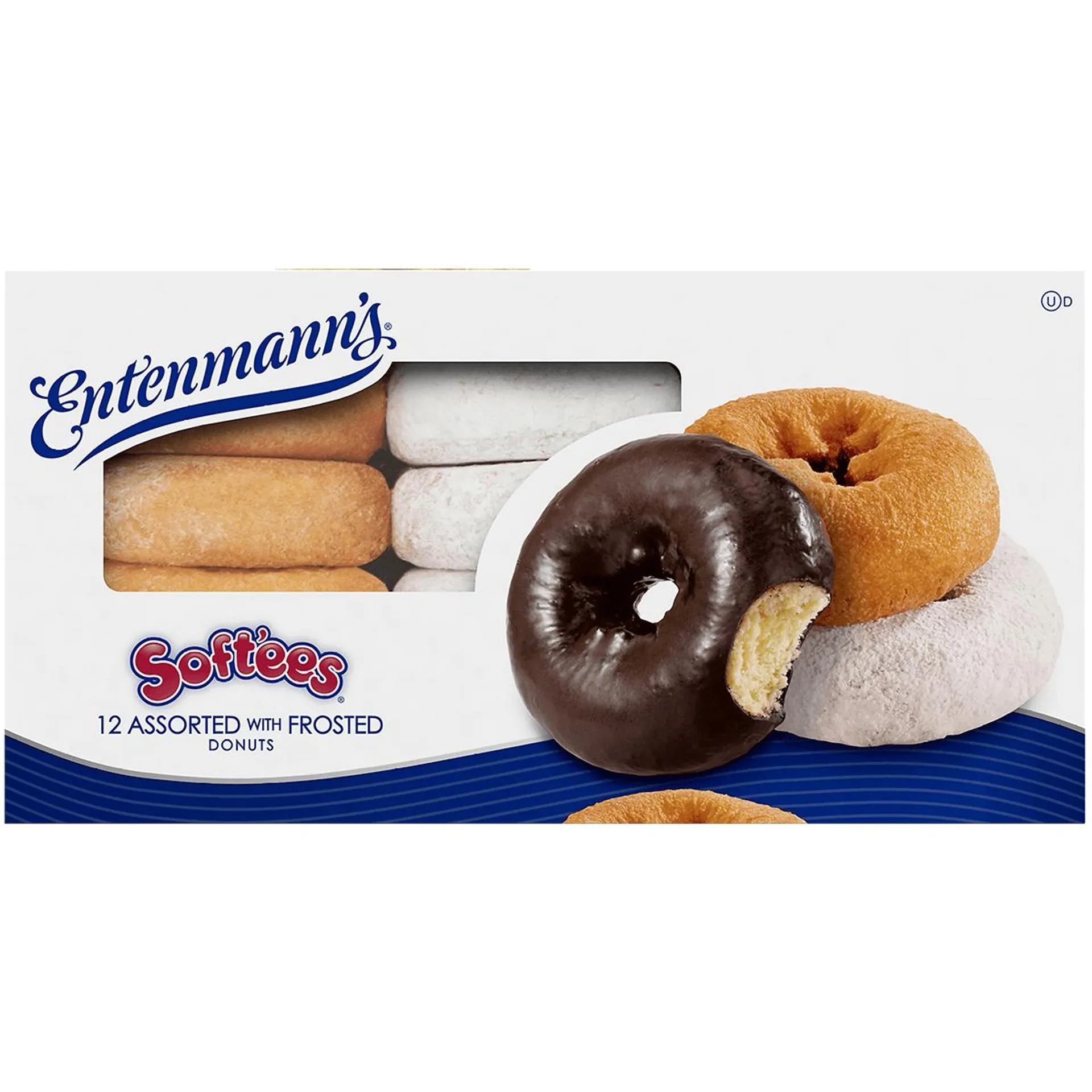 Entenmanns Soft Assort Frost Donuts 1LB