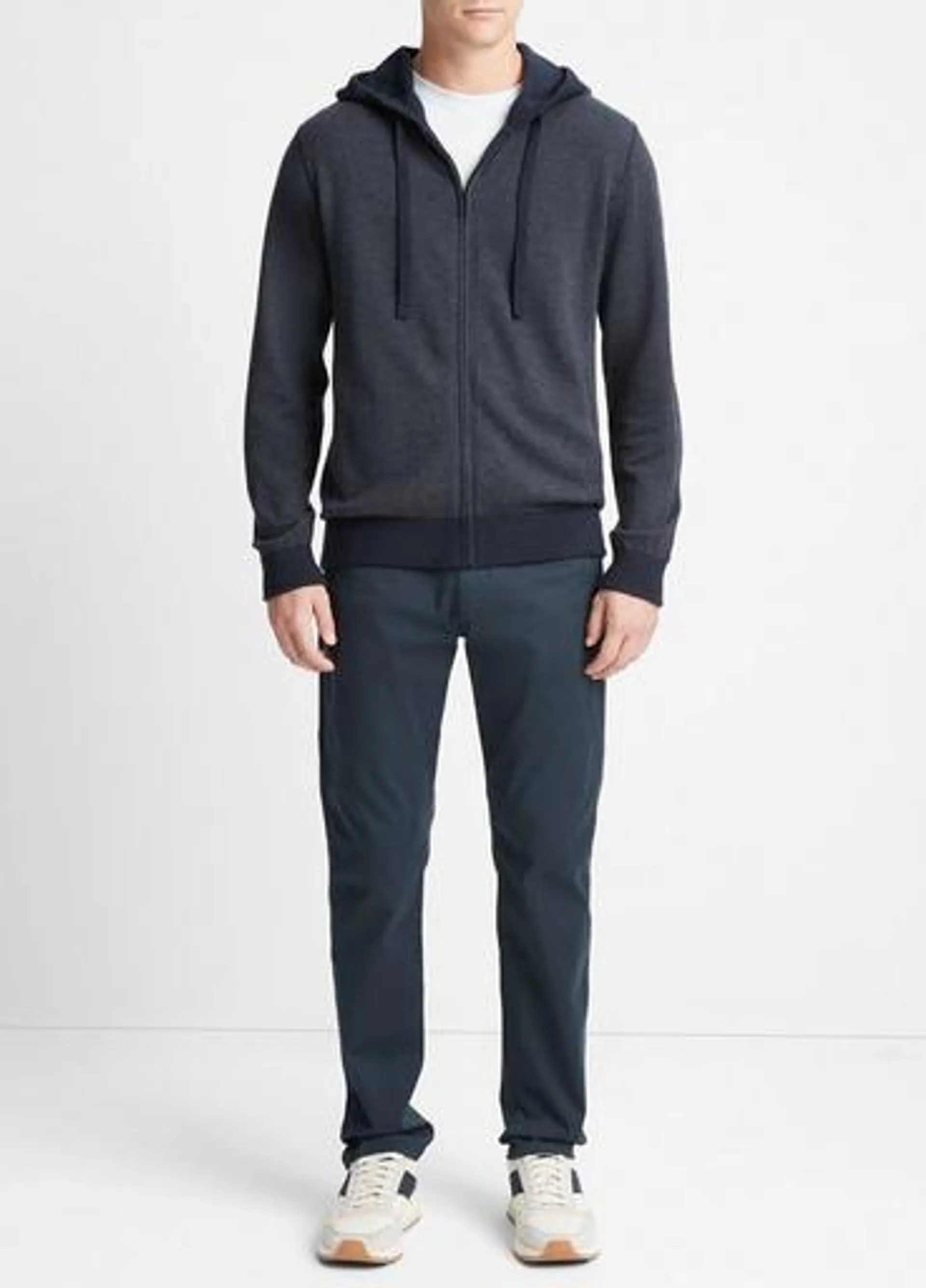 Birdseye Full-Zip Hoodie