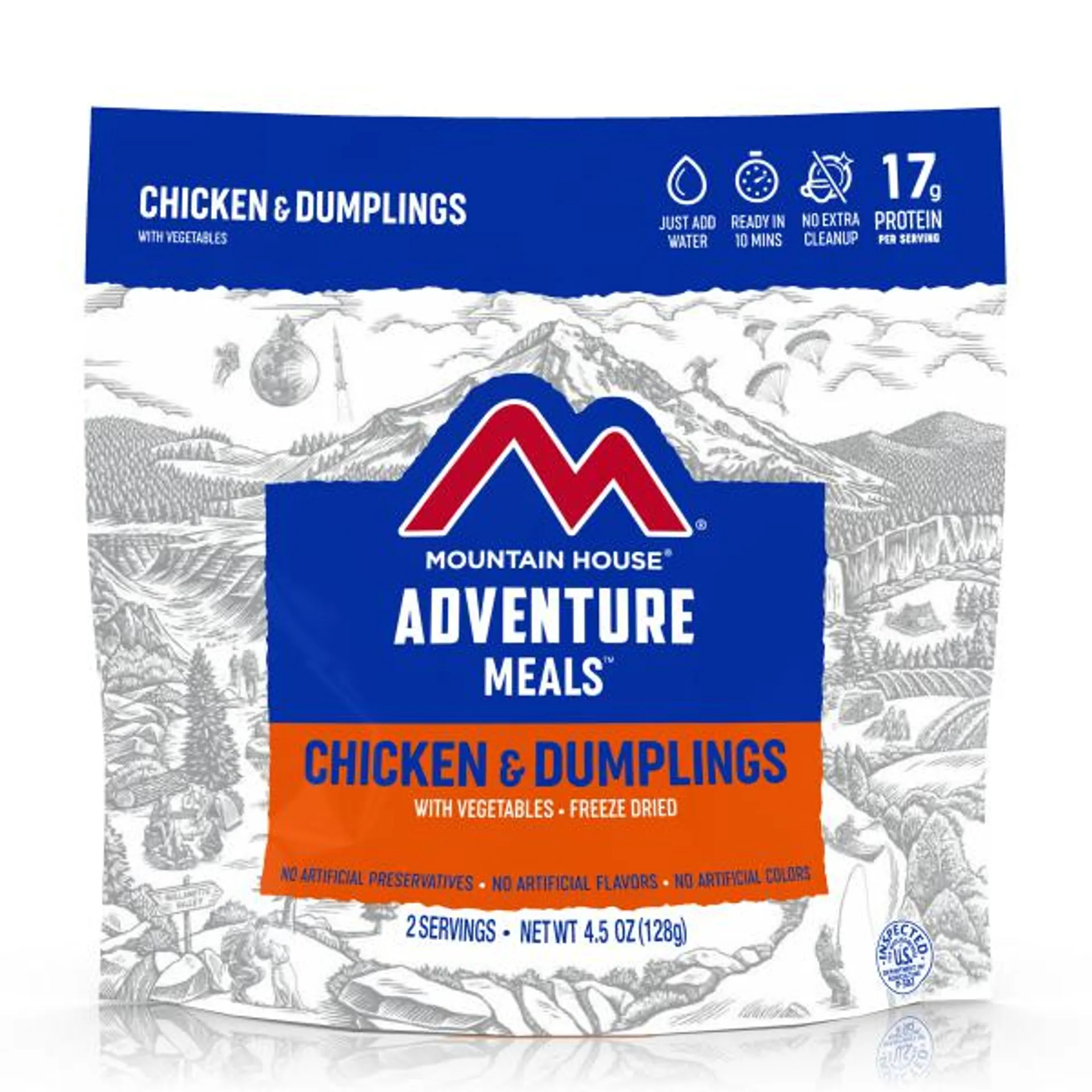 Freeze Dried Adventure Meals Chicken and Dumplings