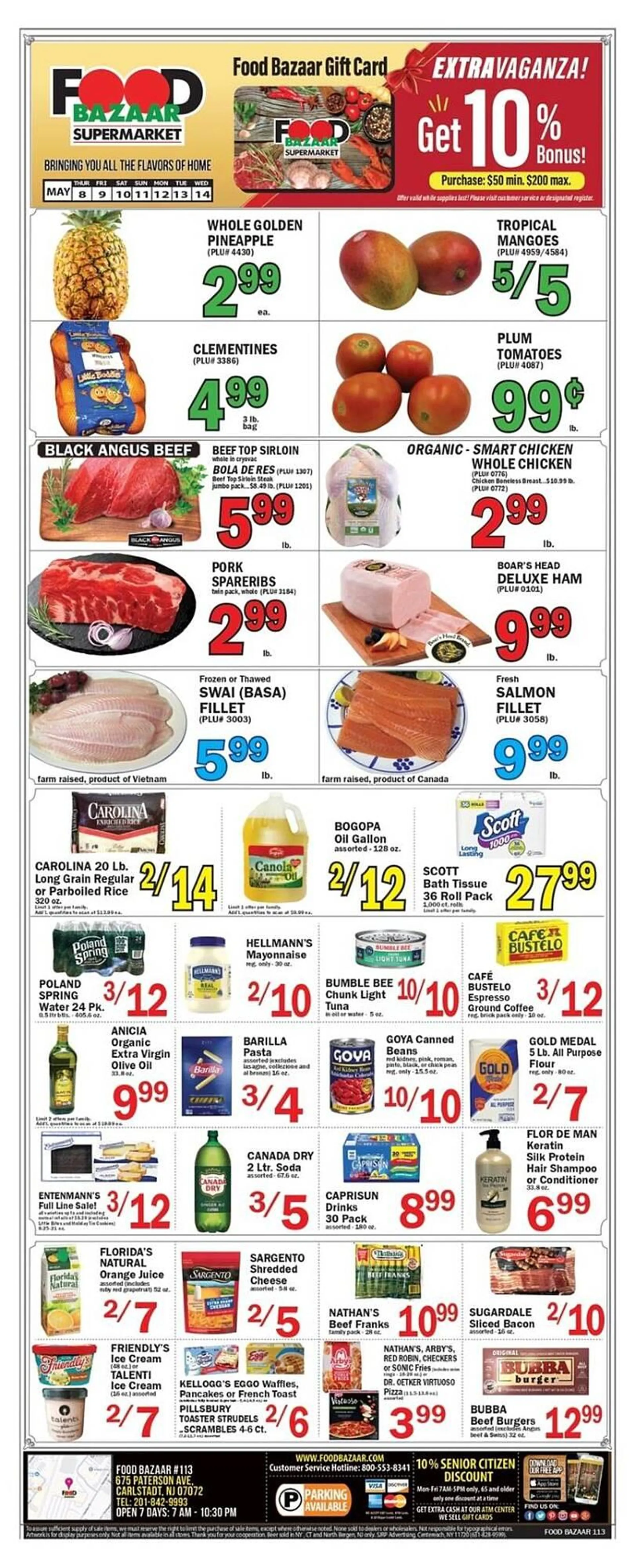 Food Bazaar Weekly Ad - 1