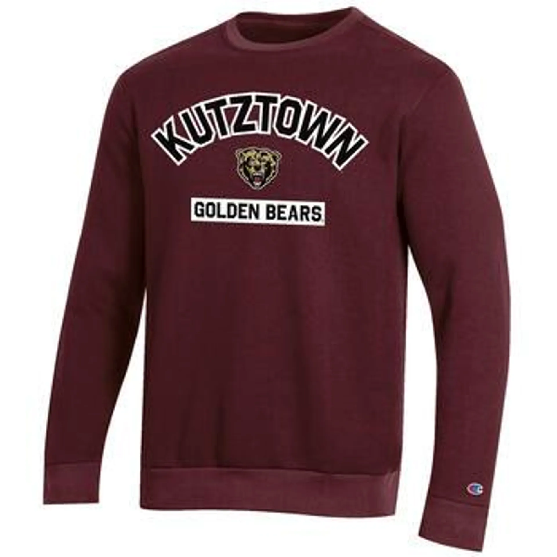 Mens Champion Kutztown University Fleece Crew Sweatshirt