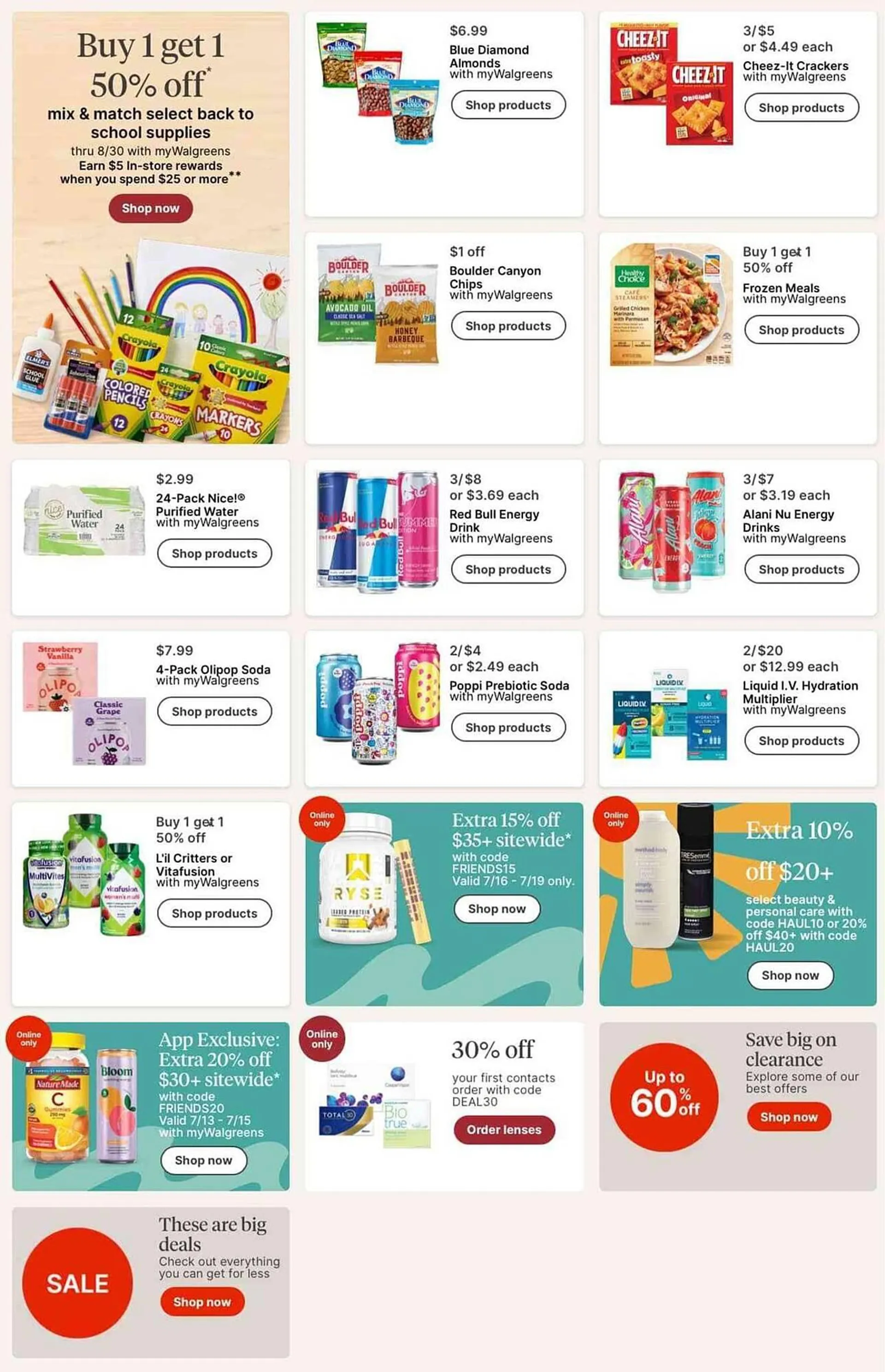 Weekly ad Walgreens Weekly Ad from July 13 to July 19 2025 - Page 2