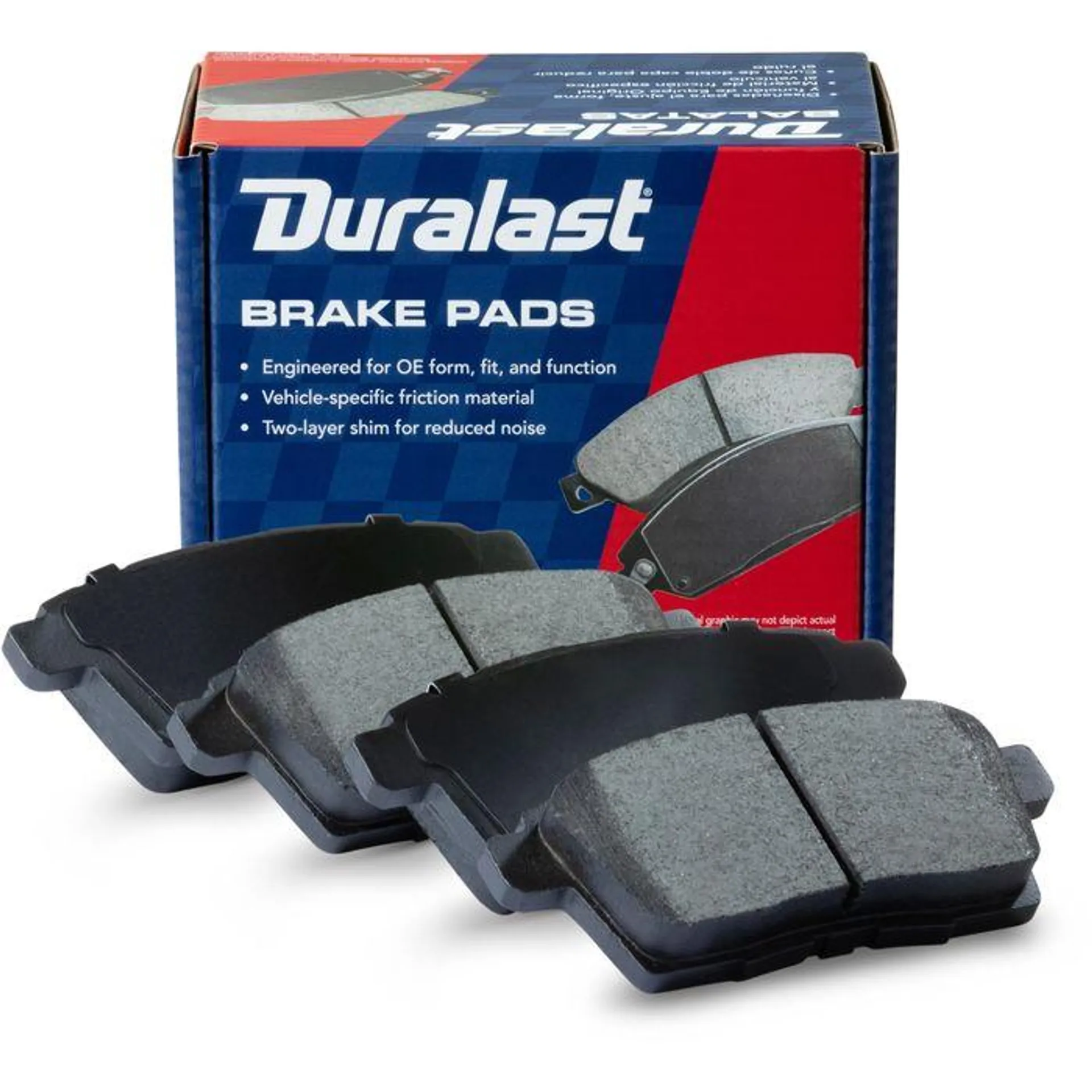 Duralast Ceramic Disc Brake Pad Set D1259