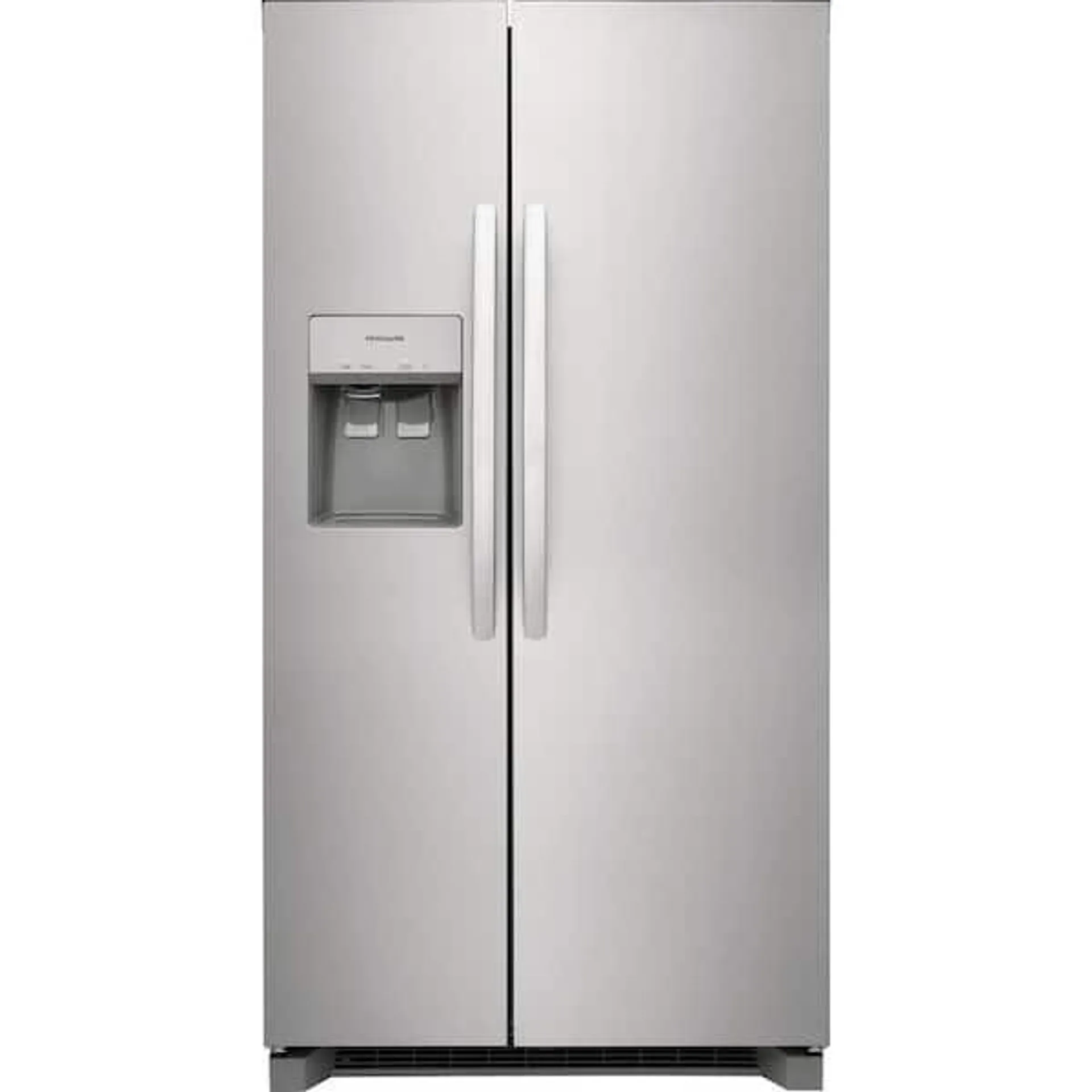 36.1 in. 22.3 cu. ft. Counter Depth Side-by-Side Refrigerator in Stainless Steel