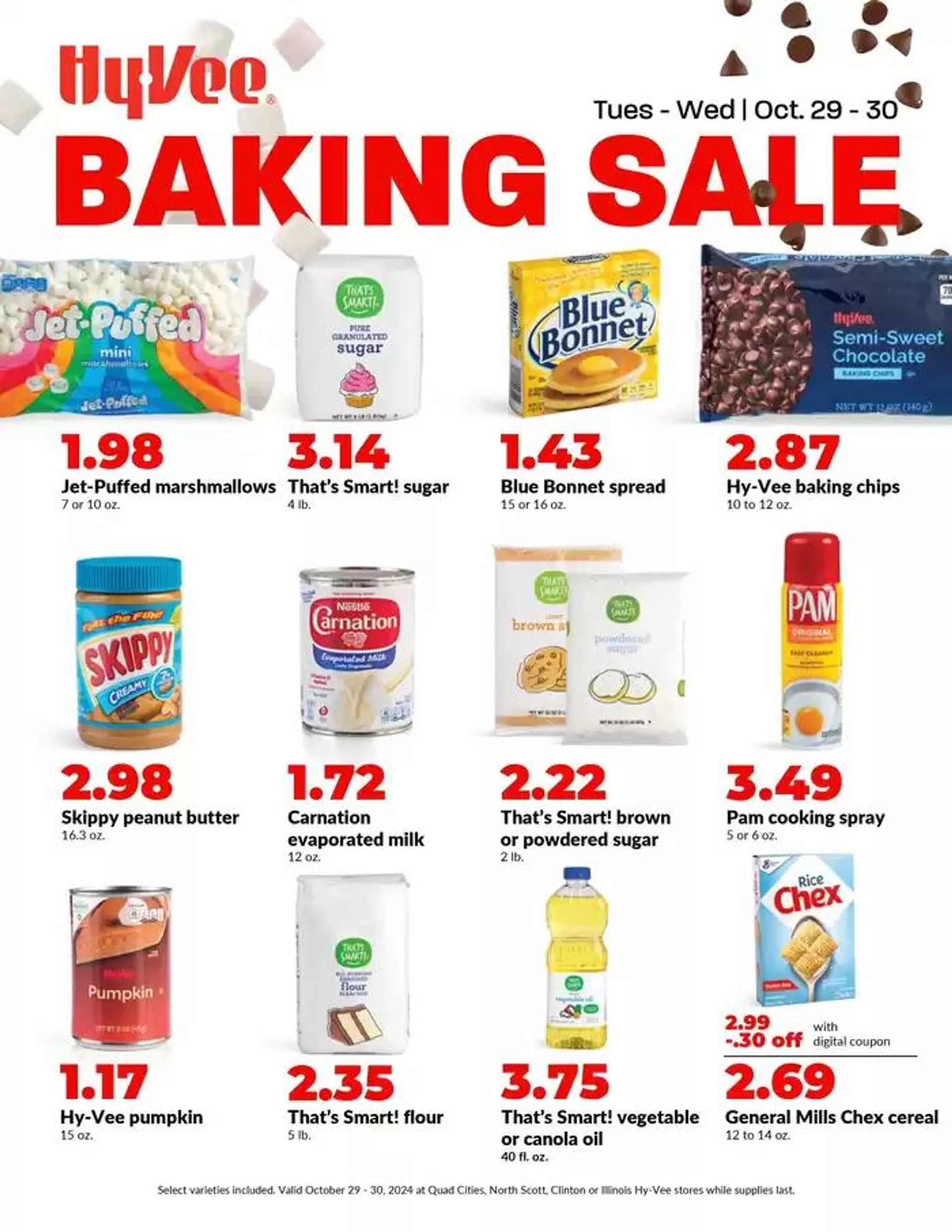 Weekly ad 2-Day Baking Sale from October 29 to October 30 2024 - Page 1