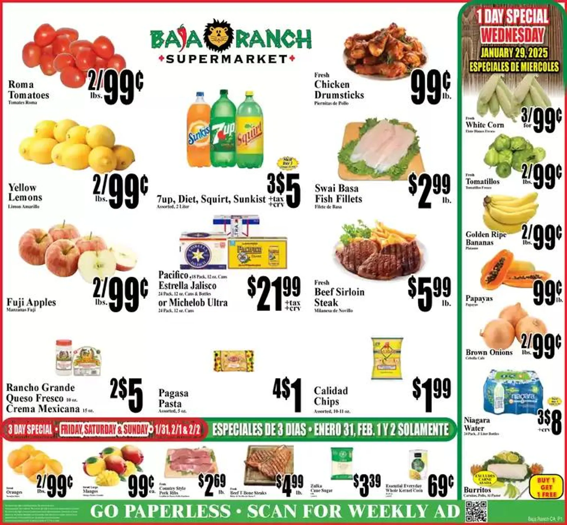 Baja Ranch weekly ad - 1