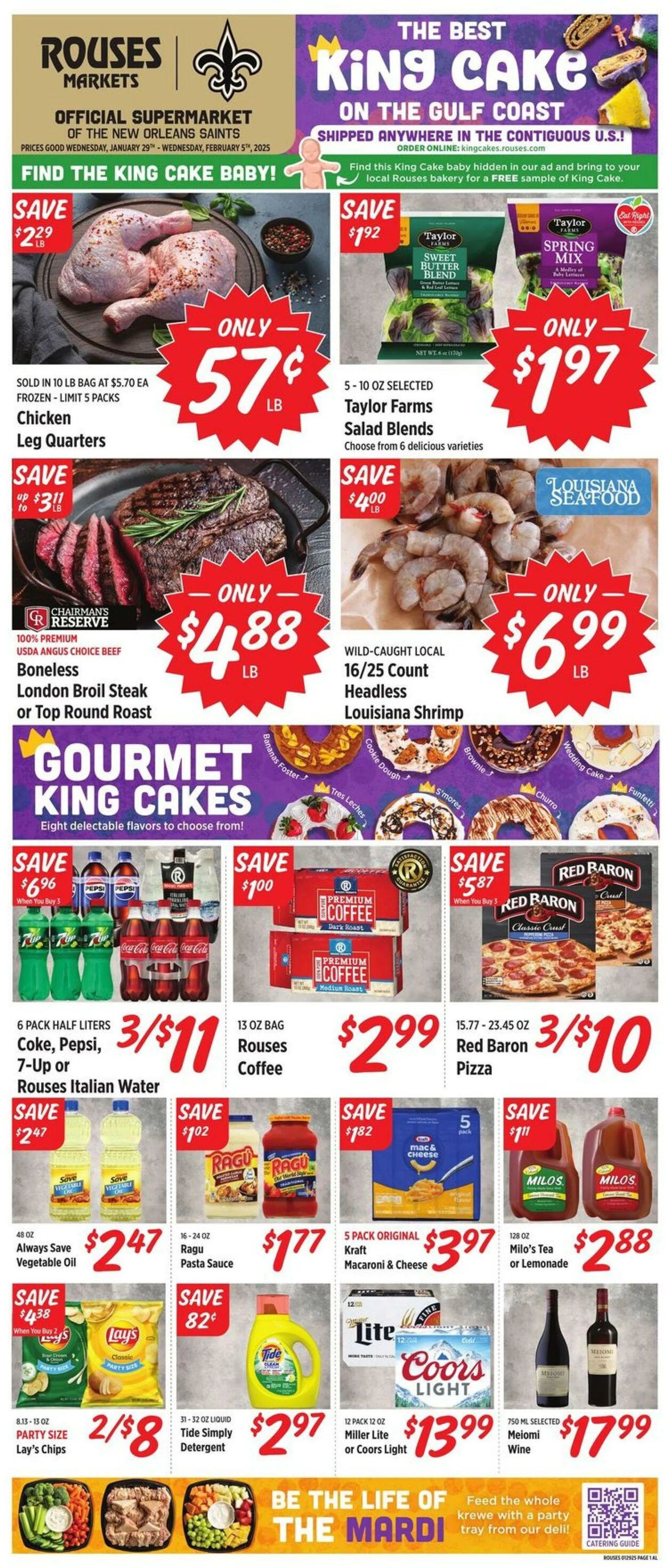 Catálogo de Rouses Current weekly ad 29 de enero al 5 de febrero 2025 - Página 1