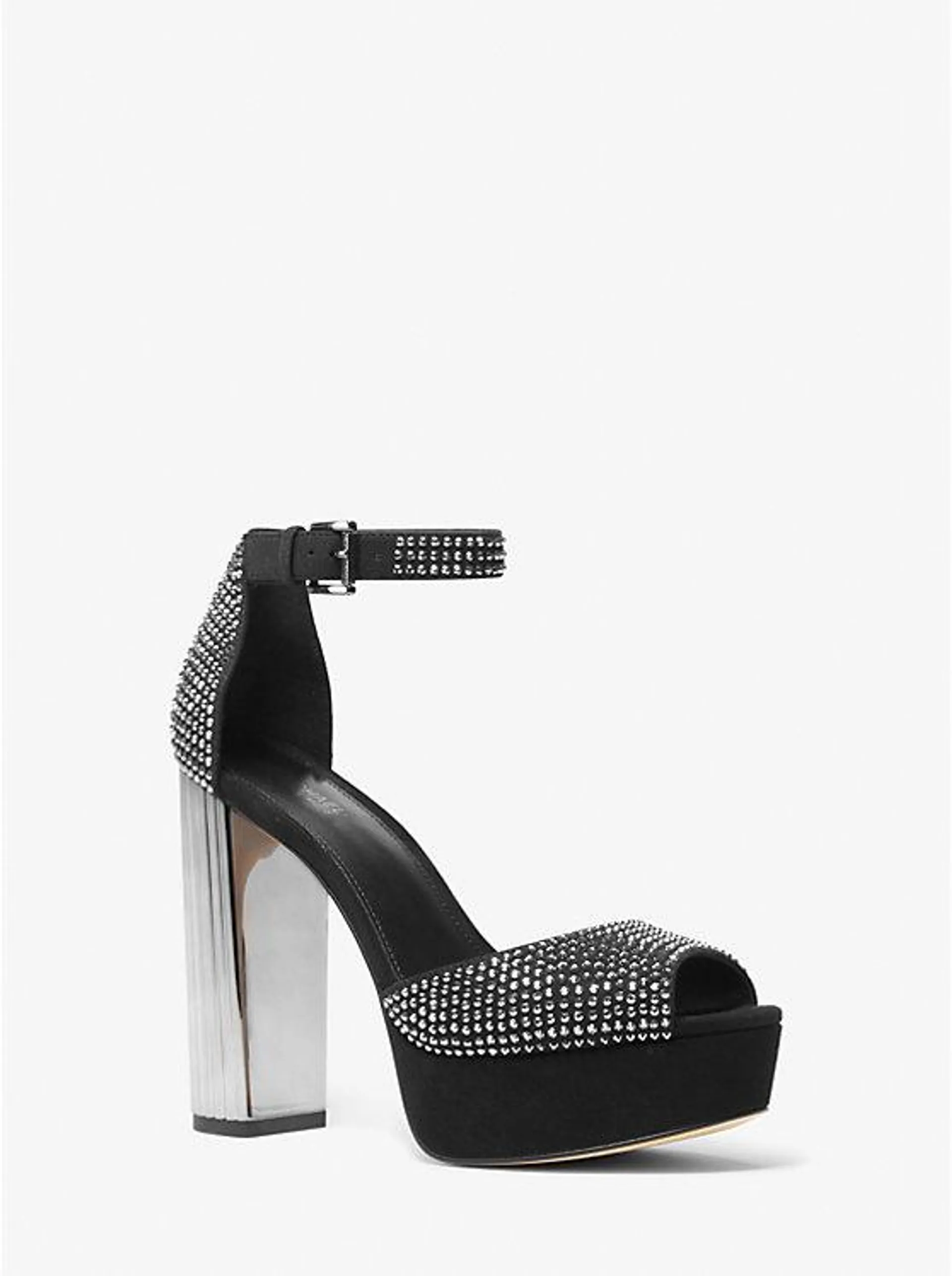 Porter Studded Platform Peep-Toe Pump