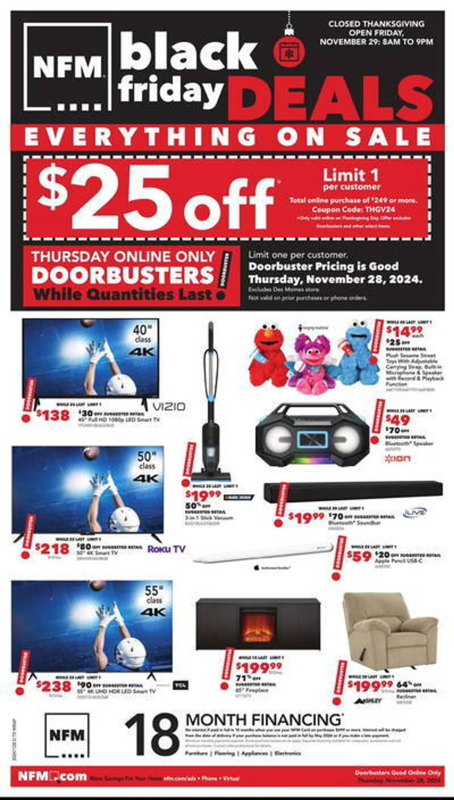 Nebraska Furniture Mart Weekly Ad - 1