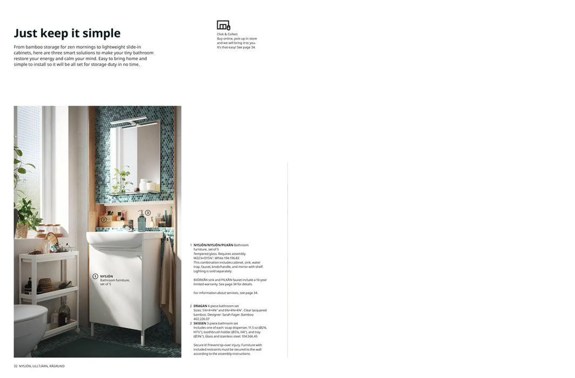 Weekly ad IKEA Bathroom 2023-2024 from January 9 to December 31 2024 - Page 32